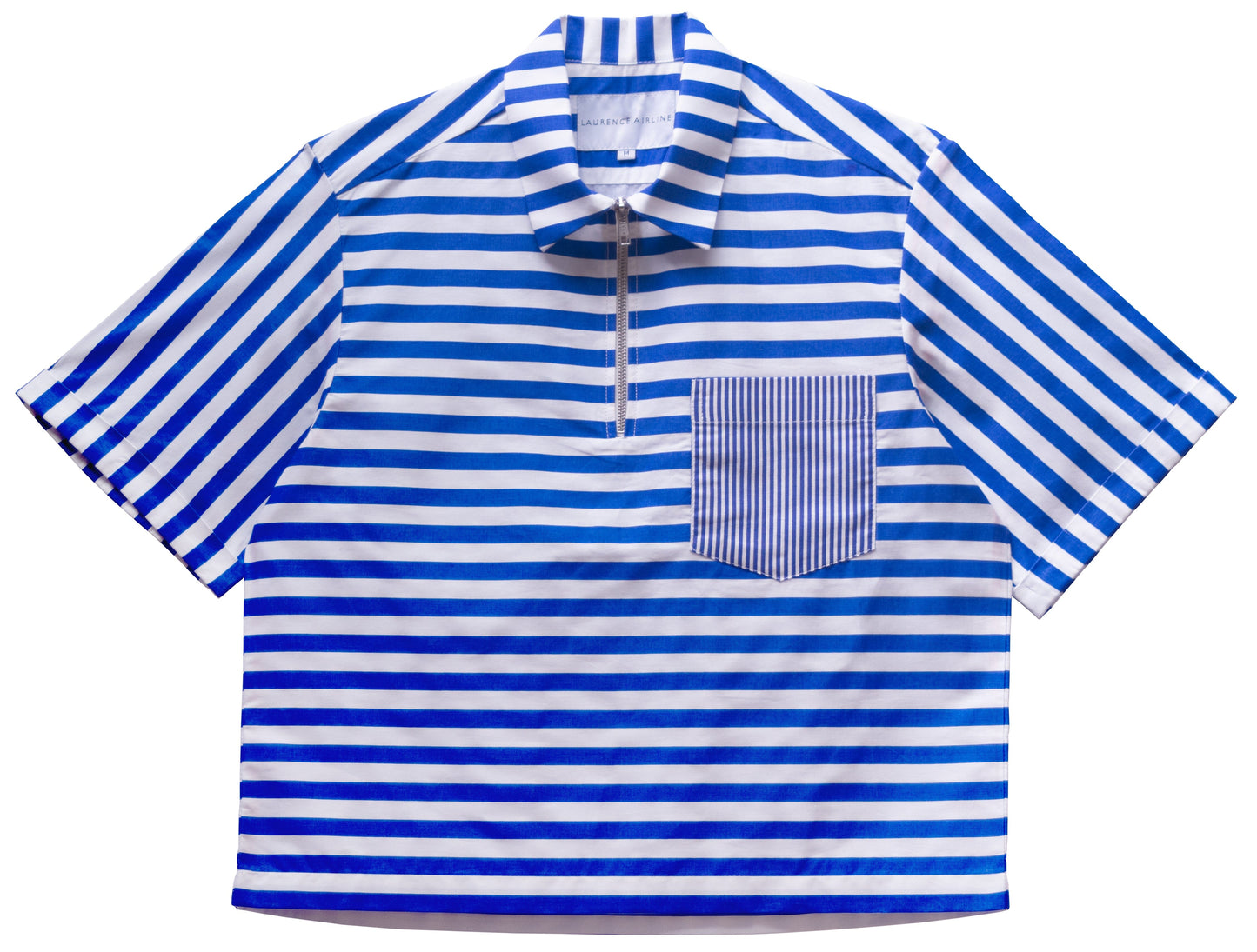 BOXI SHIRT Blue stripes LaurenceAirline