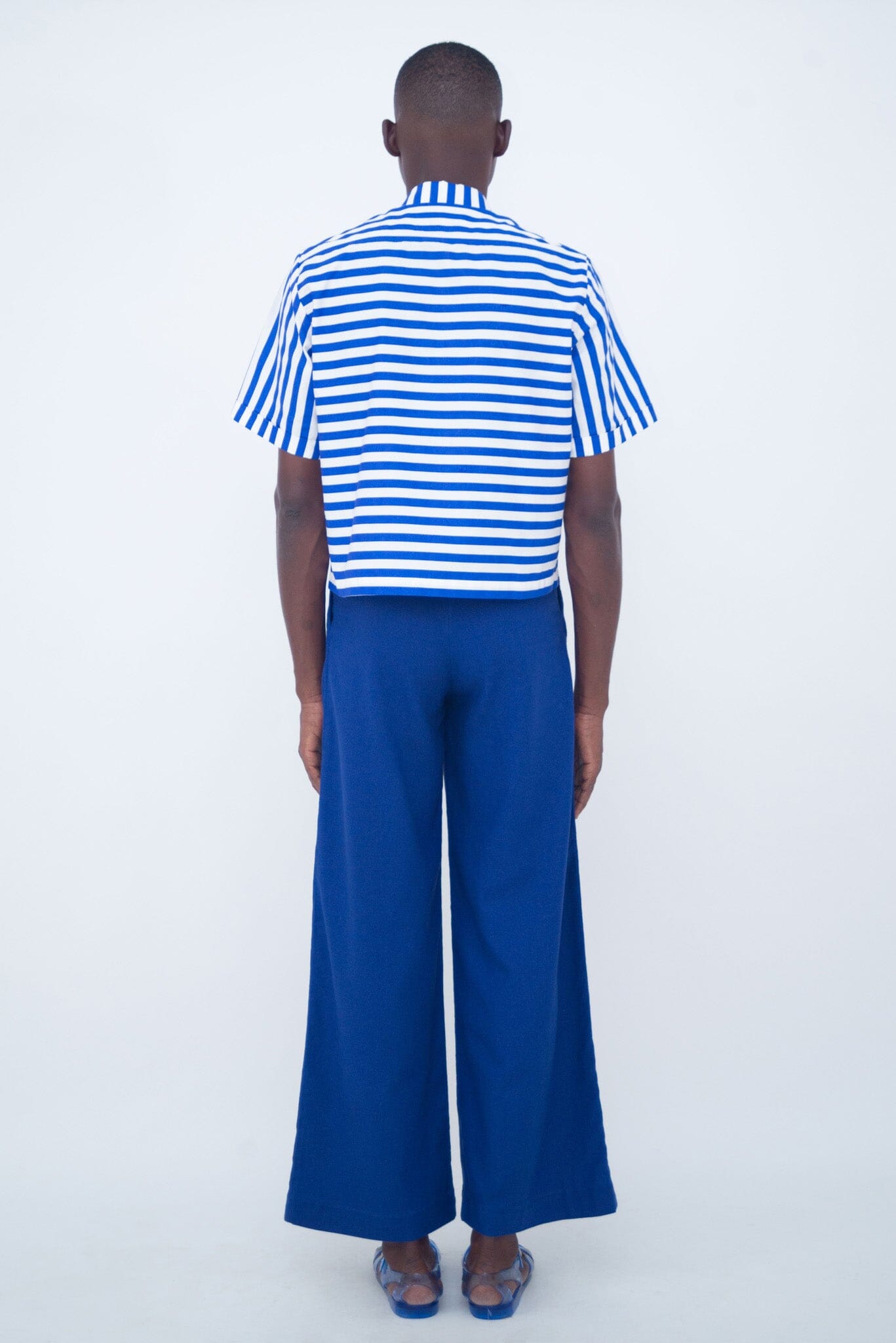 BOXI SHIRT Blue stripes LaurenceAirline