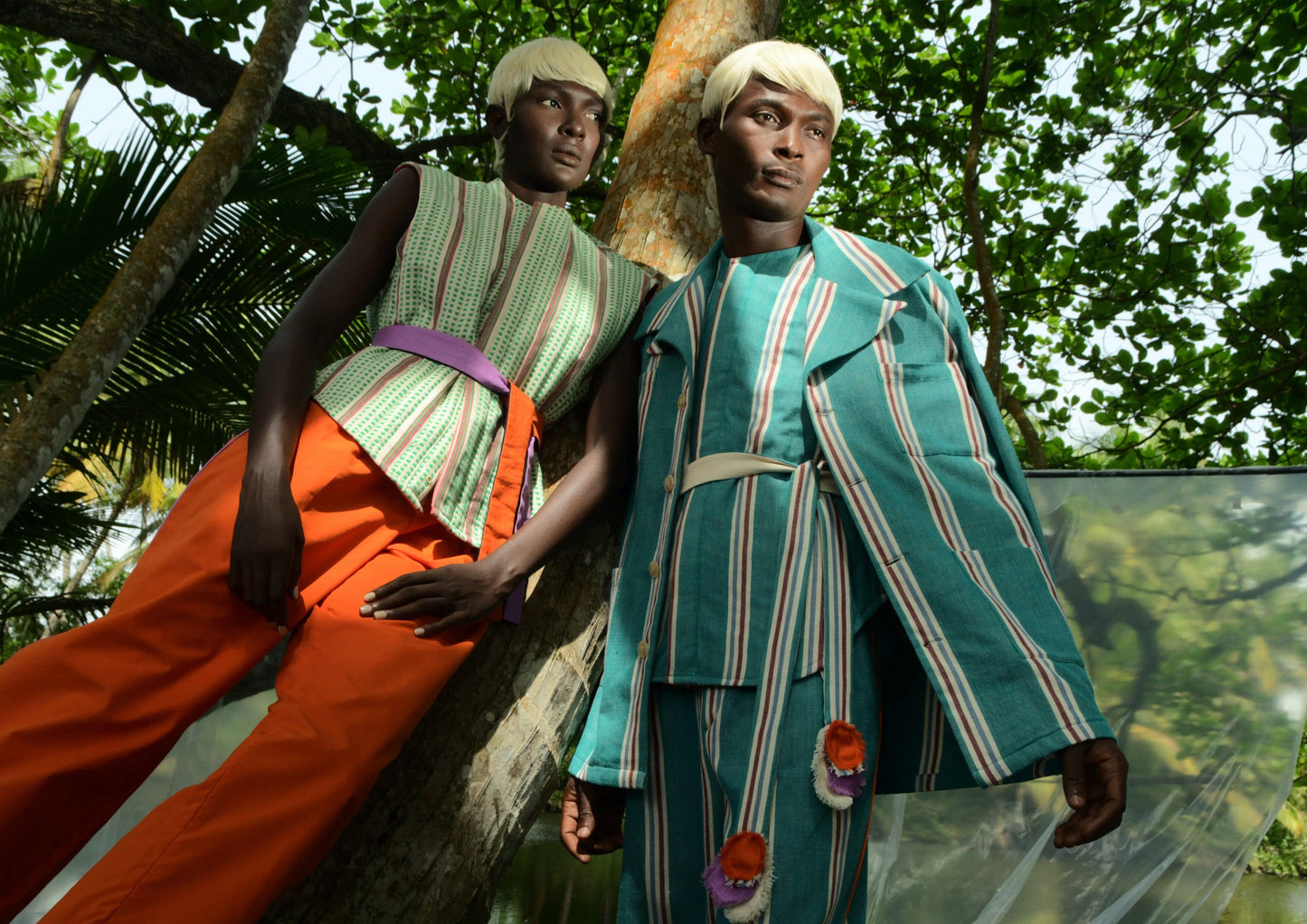 Reversible Check Weave Cropped Vest - Streetwear Style with Handwoven Check Pattern