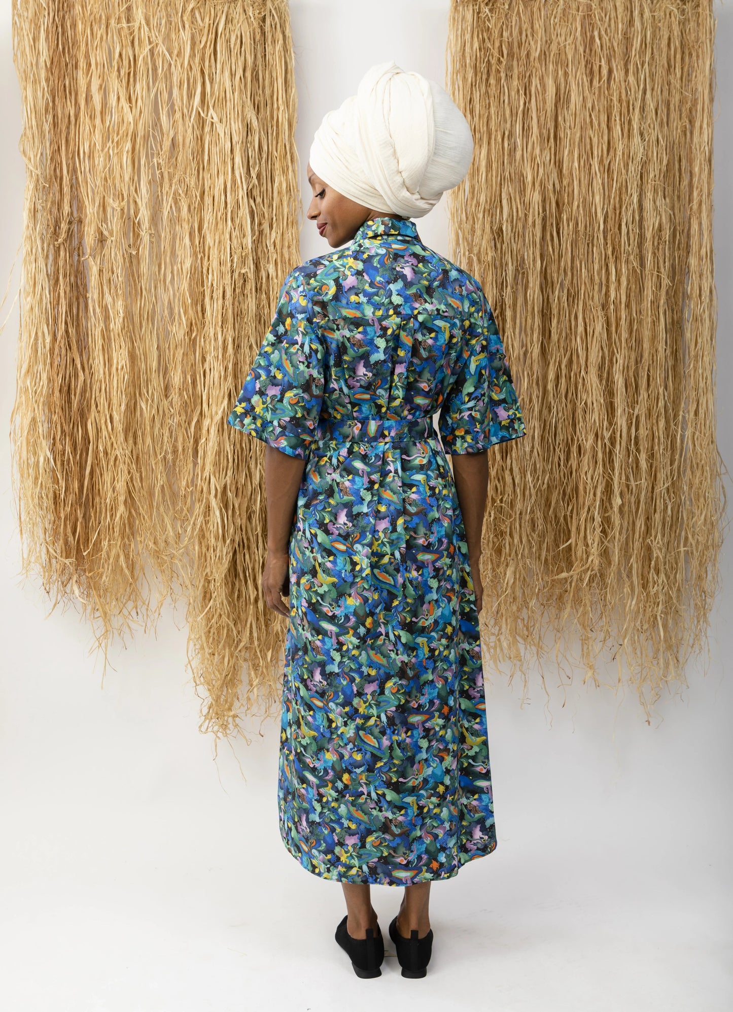 Cosmic Shirt Dress LaurenceAirline