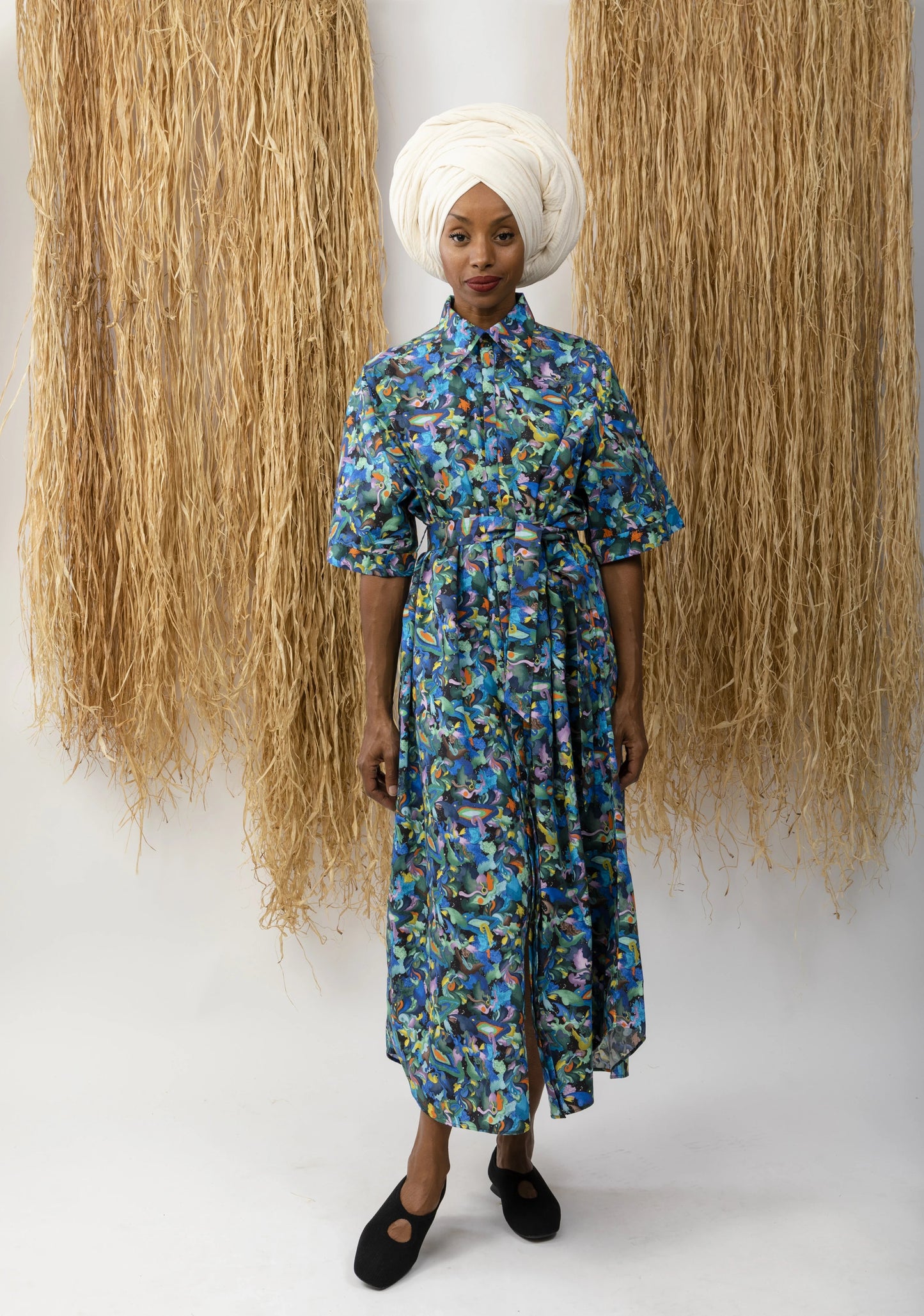 Cosmic Shirt Dress LaurenceAirline