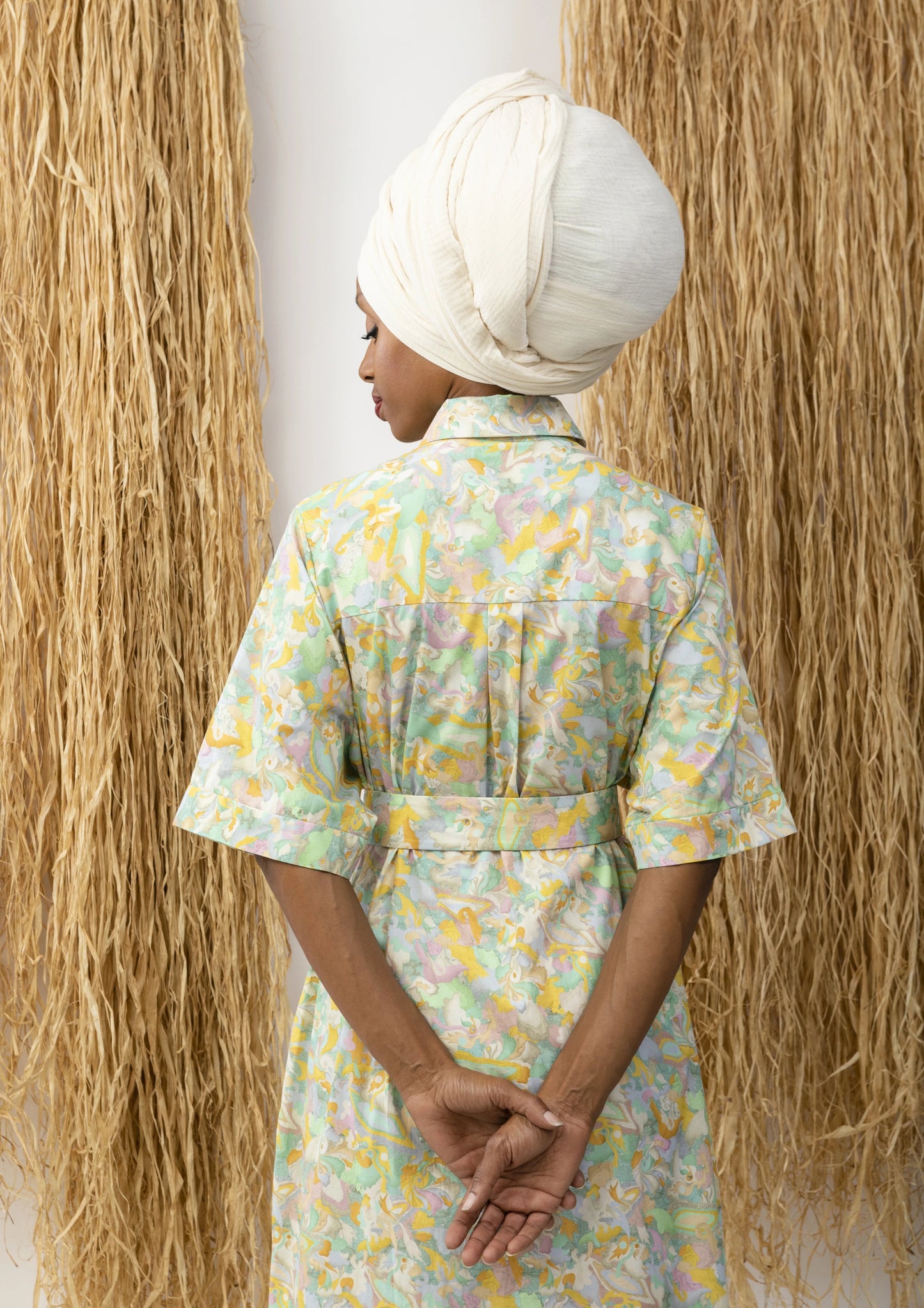 Cosmic Shirt Dress Light LaurenceAirline