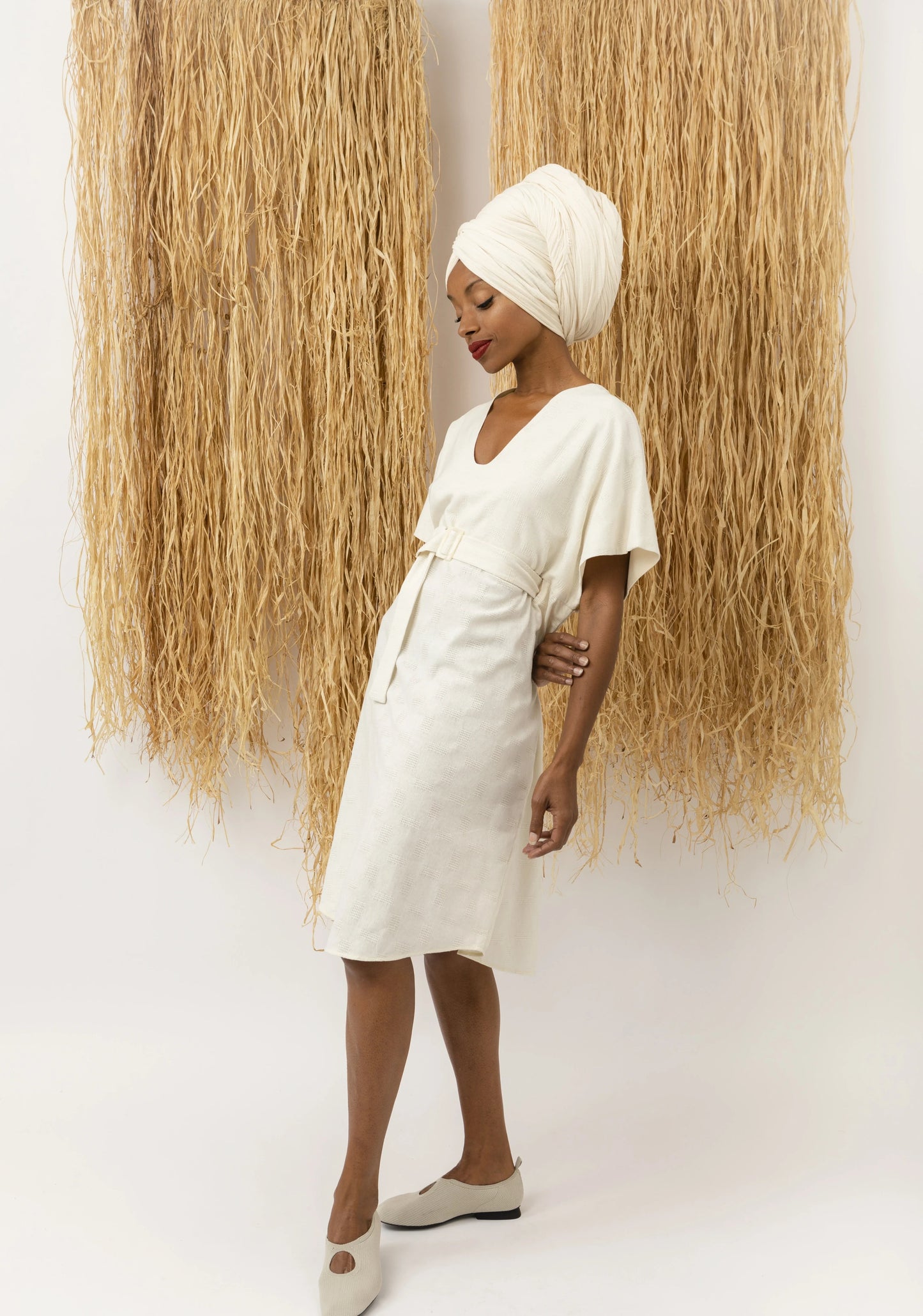 Dress Virgina Ivory Short LaurenceAirline