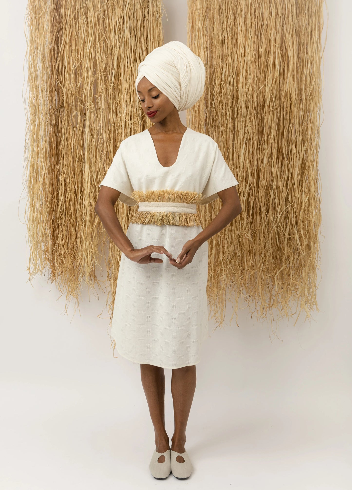 Dress Virgina Ivory Short LaurenceAirline