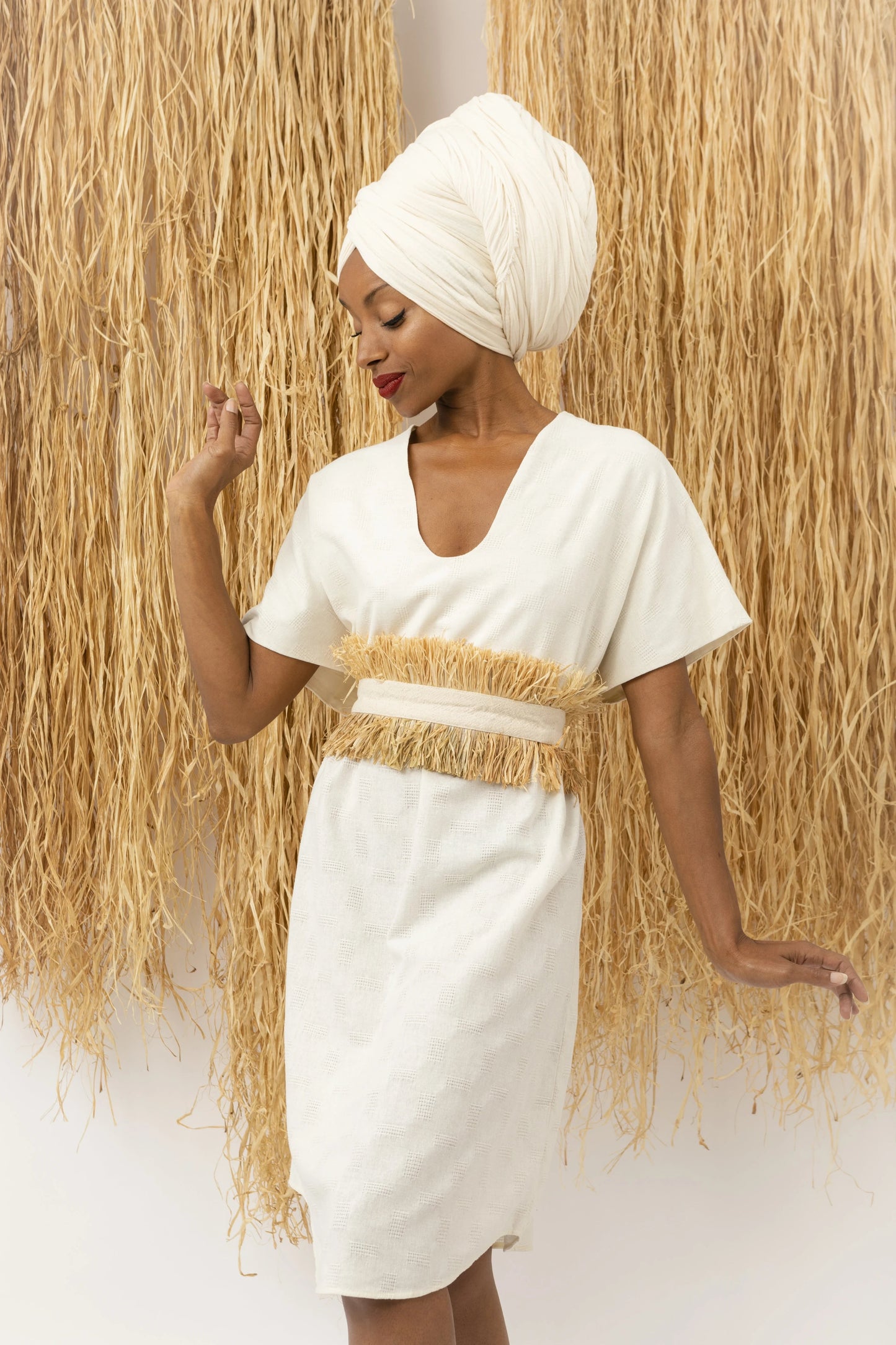 Dress Virgina Ivory Short LaurenceAirline