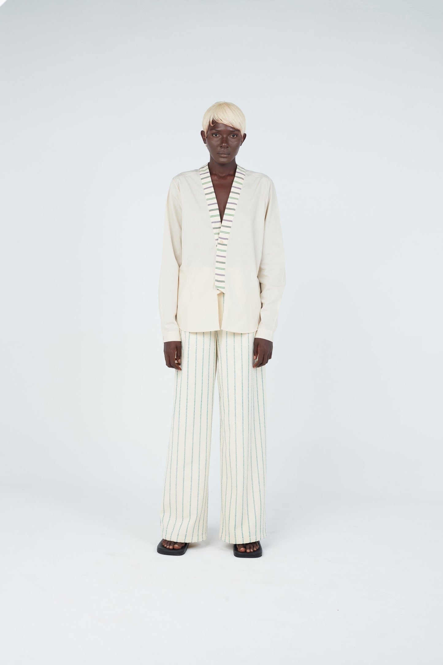 Kimono-style shirt • Beige Shirts New LaurenceAirline