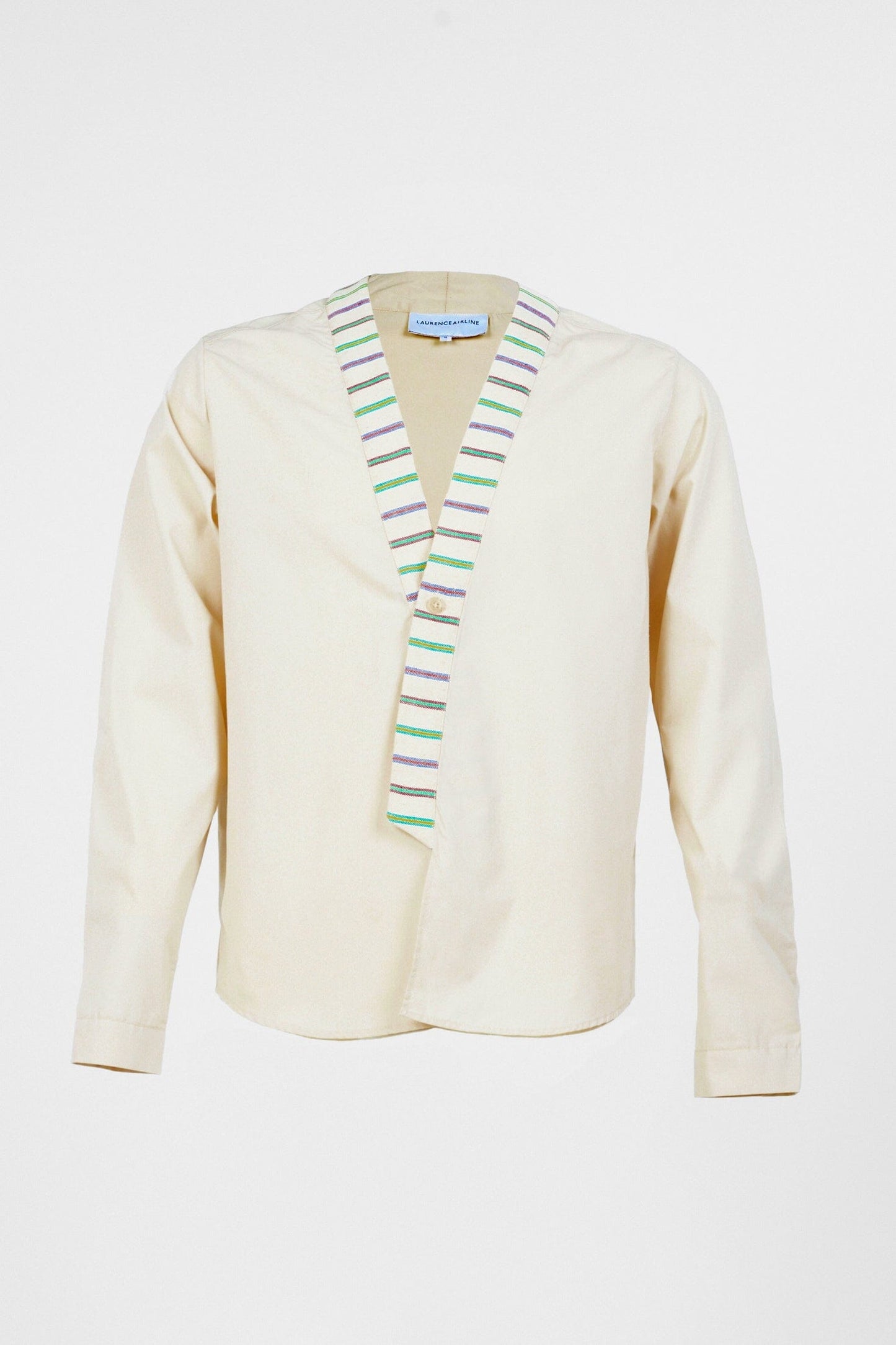 Kimono-style shirt • Beige Shirts New LaurenceAirline