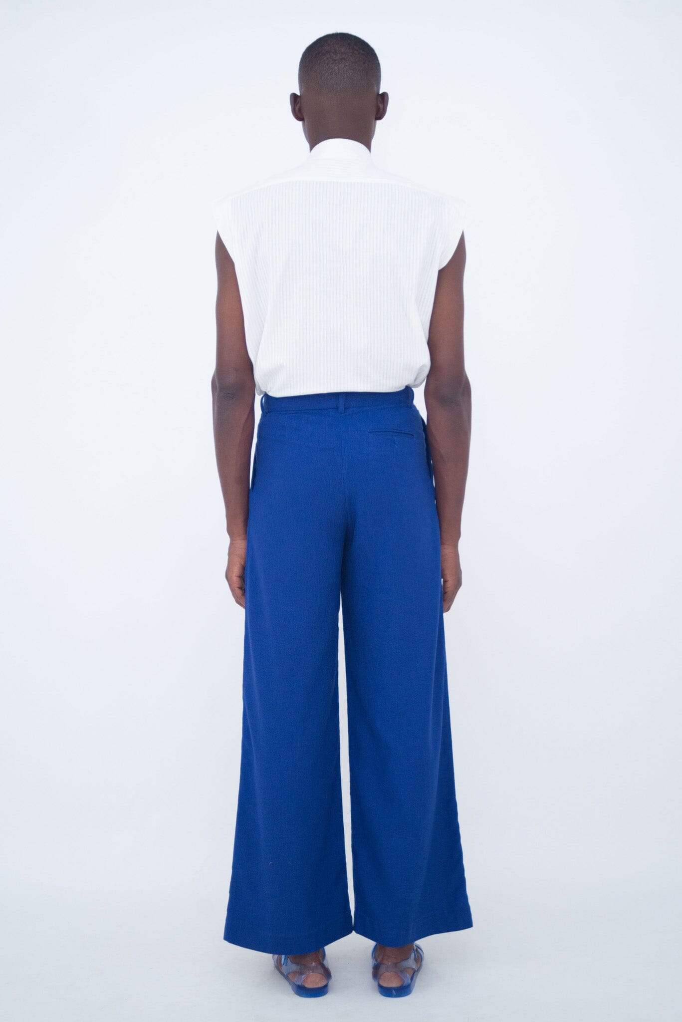 LARGE PANTS CLASSIQUE BLEU ROI LaurenceAirline