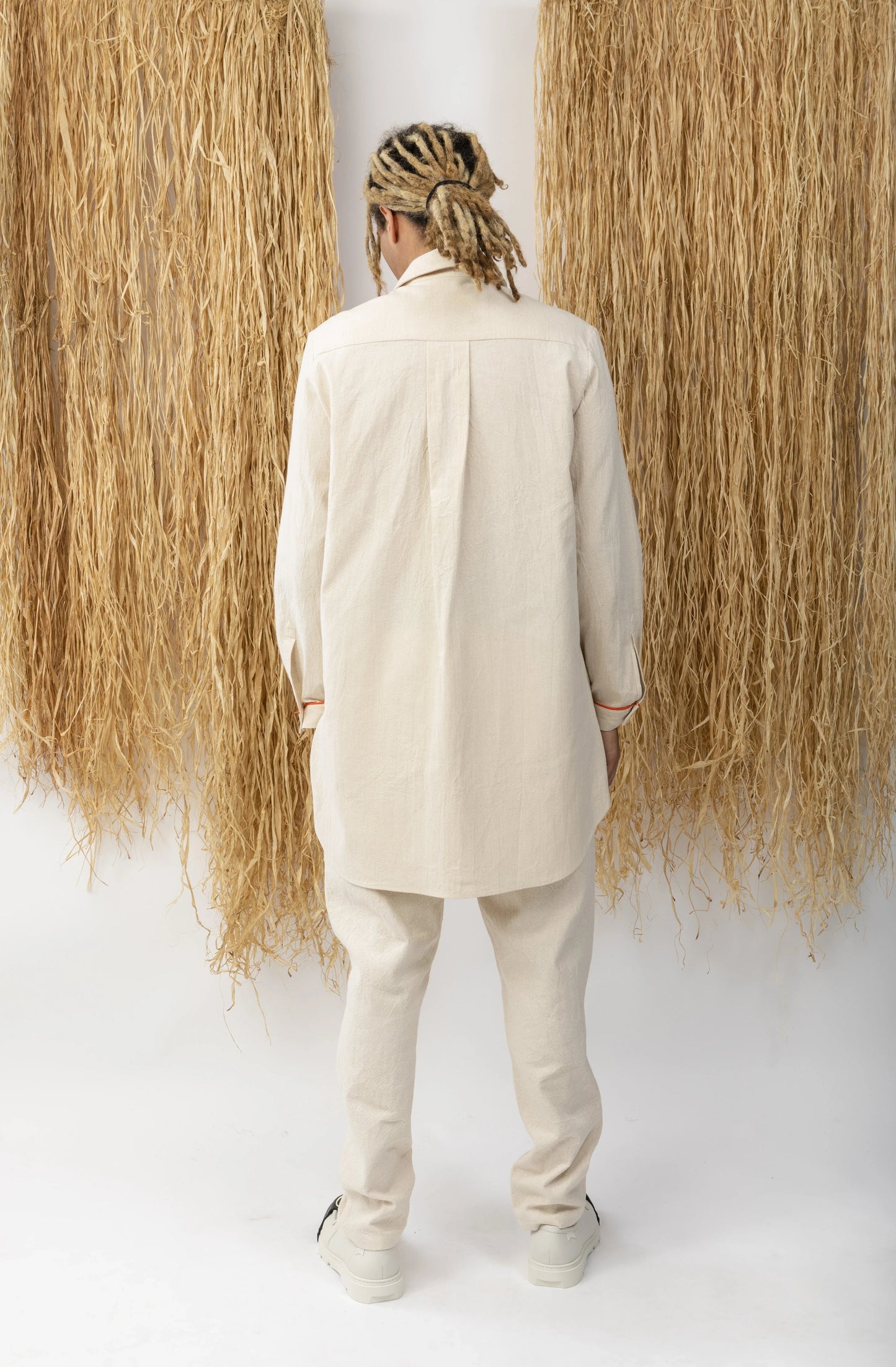 Oversized Shirt Beige Shirts LaurenceAirline