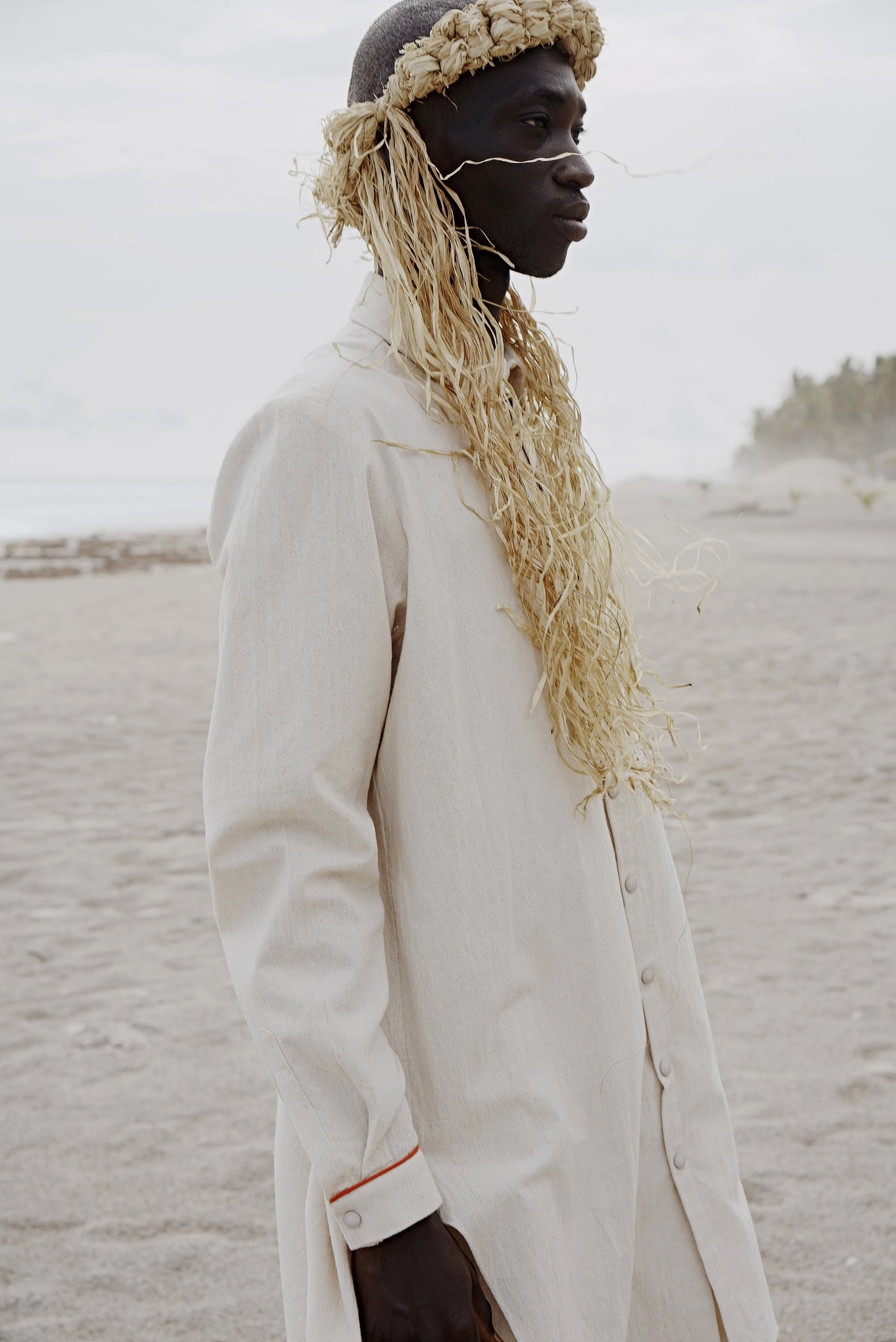Oversized Shirt Beige Shirts LaurenceAirline