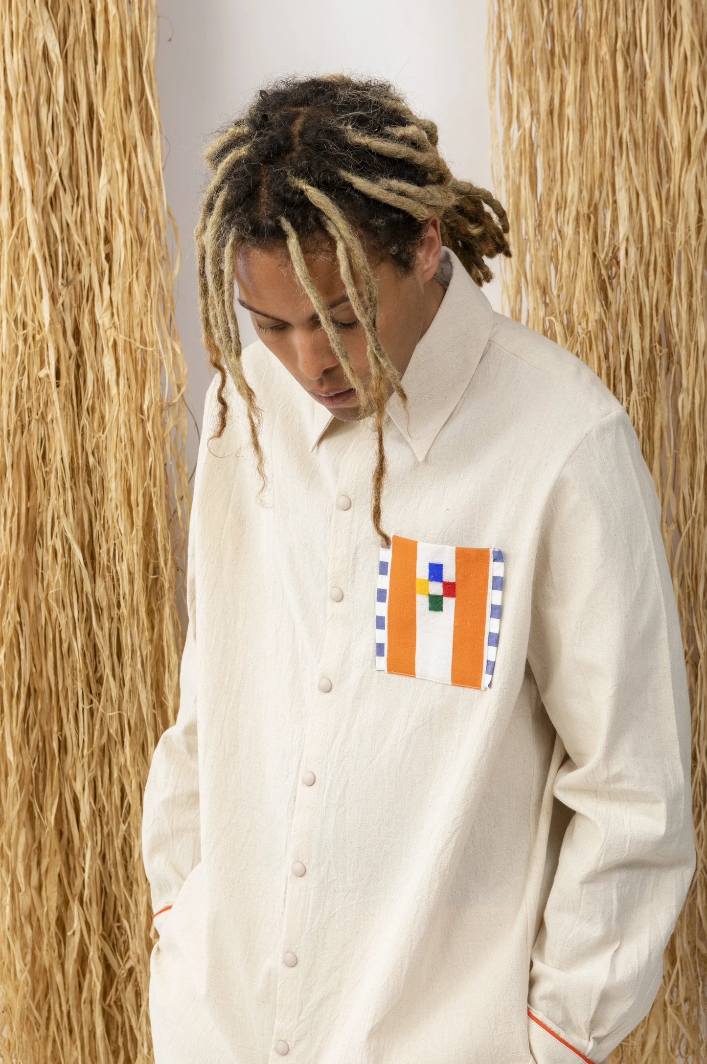 Oversized Shirt Beige Shirts LaurenceAirline