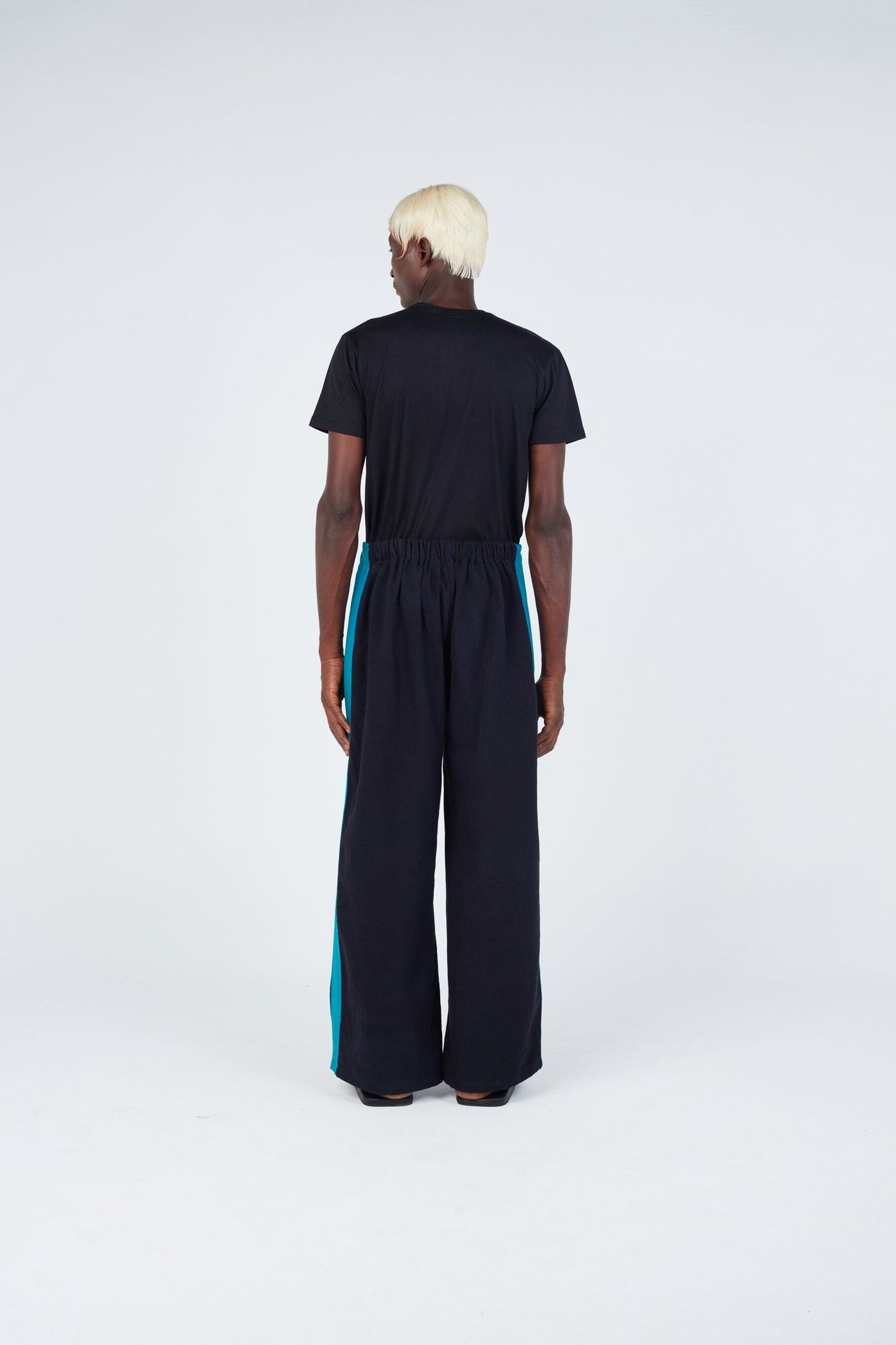 Panelled Judo Pants • Black Trousers New LaurenceAirline