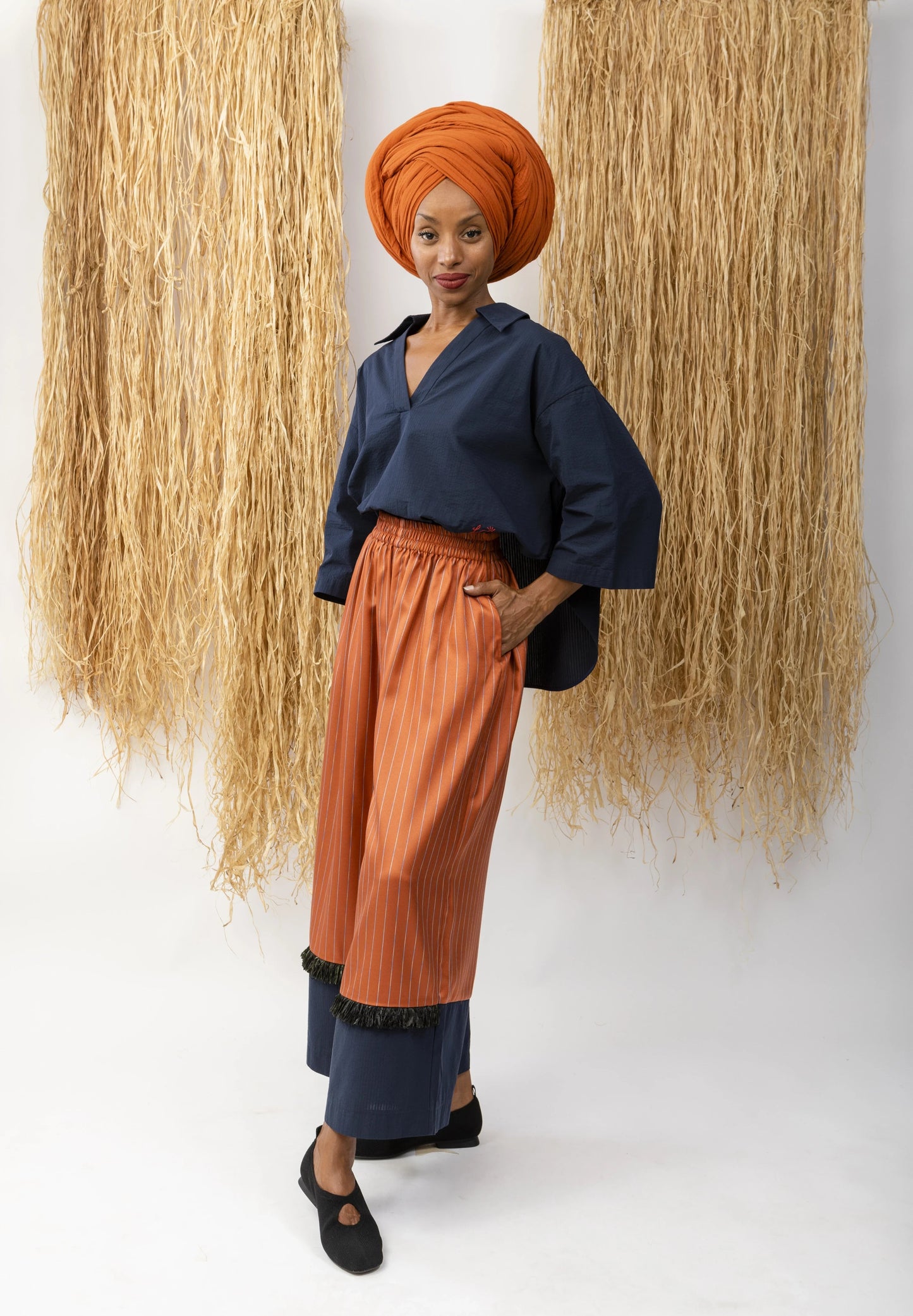 Pants LA Stripes bi-color LaurenceAirline
