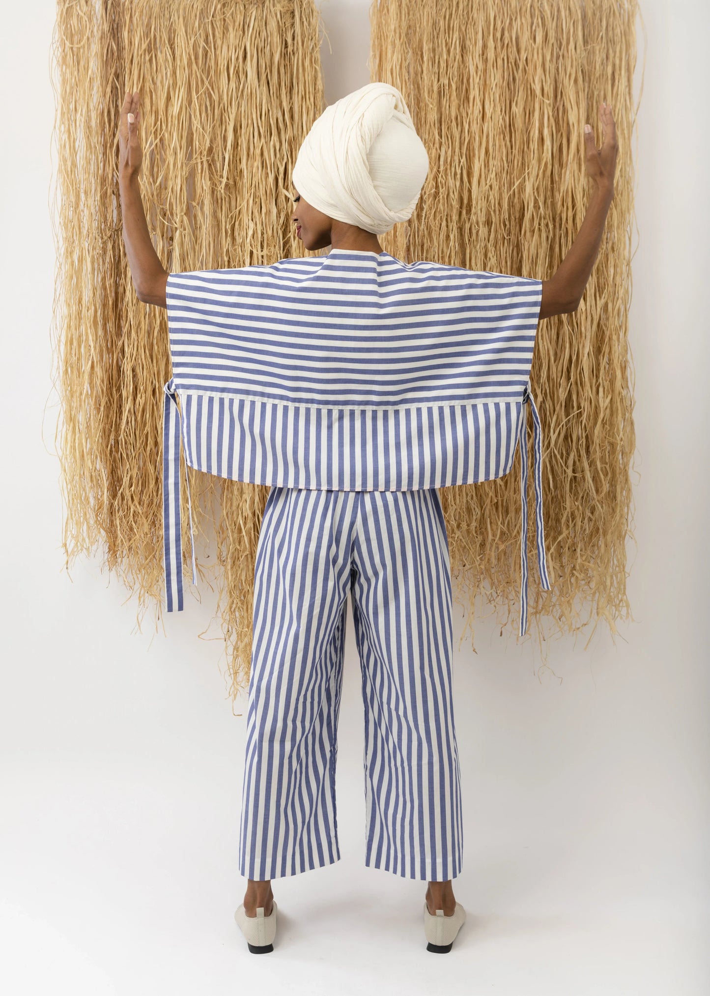 Pants LA Stripes Trousers New LaurenceAirline Womens