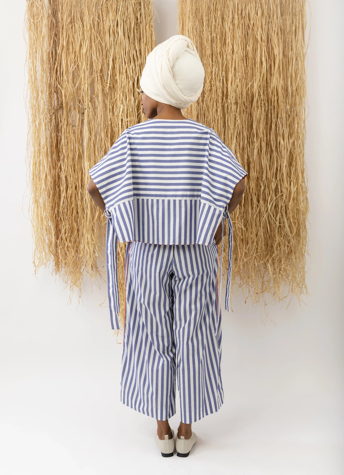 Pants LA Stripes Trousers New LaurenceAirline Womens
