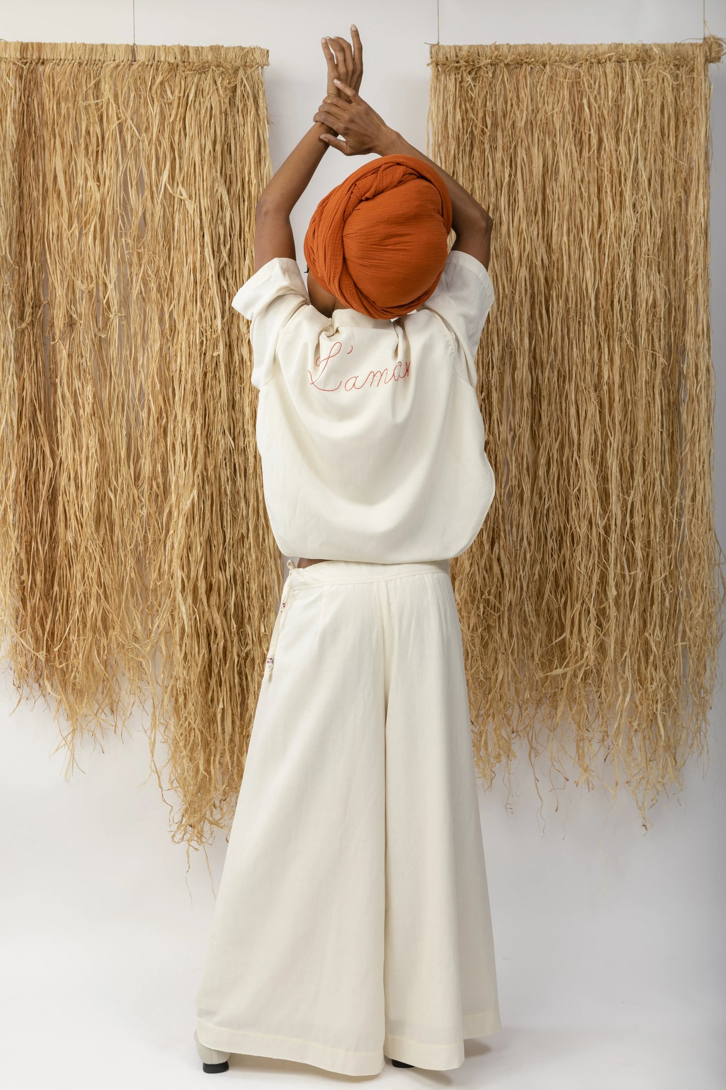 Pants LA White Trousers LaurenceAirline
