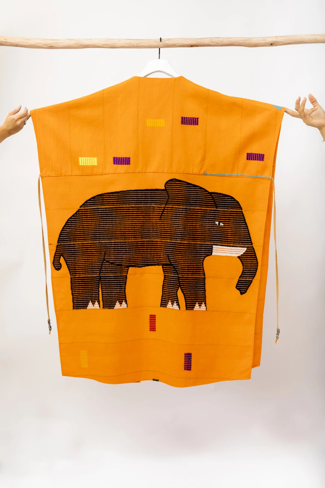 Poncho Cubano - Elephant design New LaurenceAirline Womens 