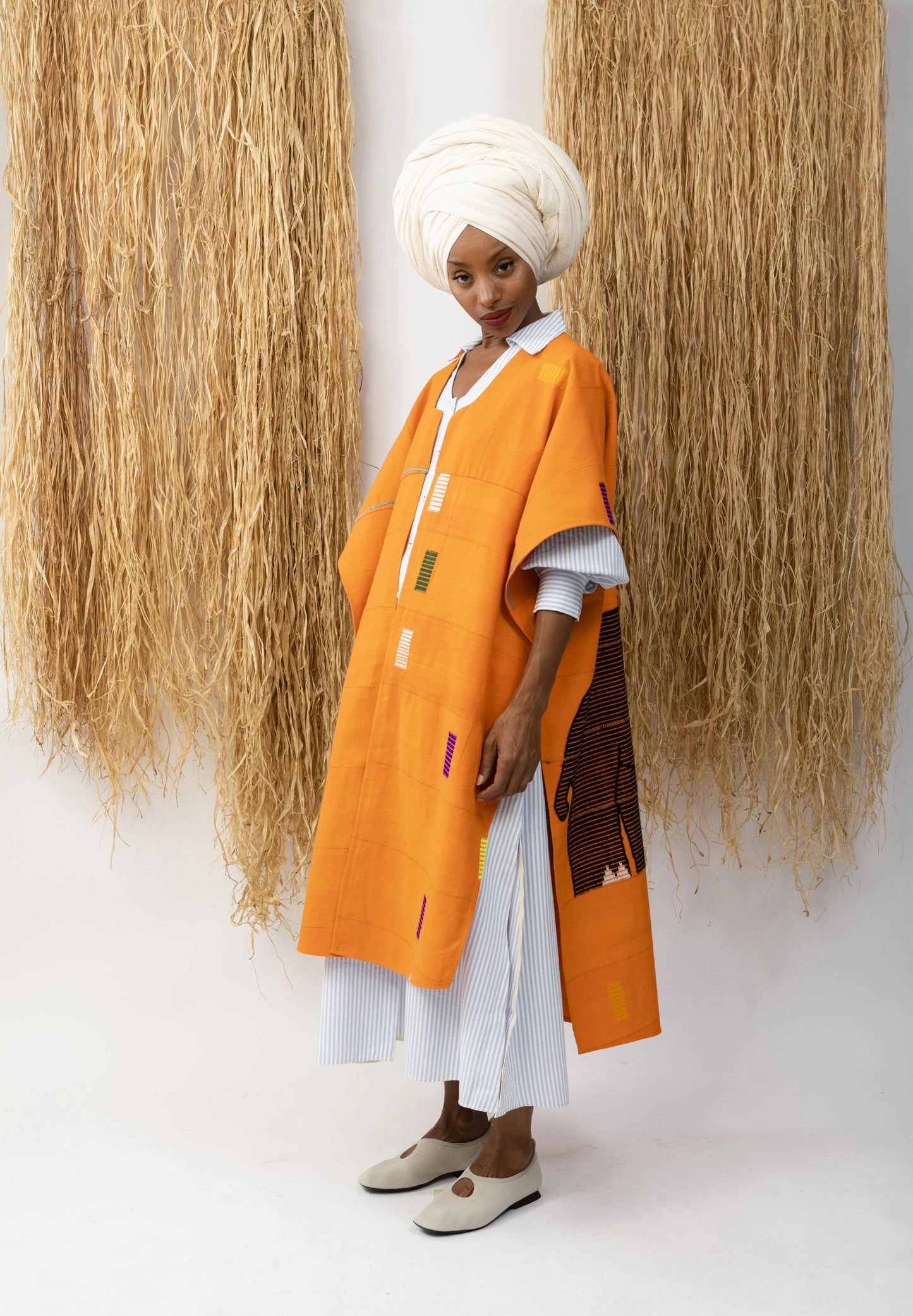 Poncho Cubano - Elephant design New LaurenceAirline Womens