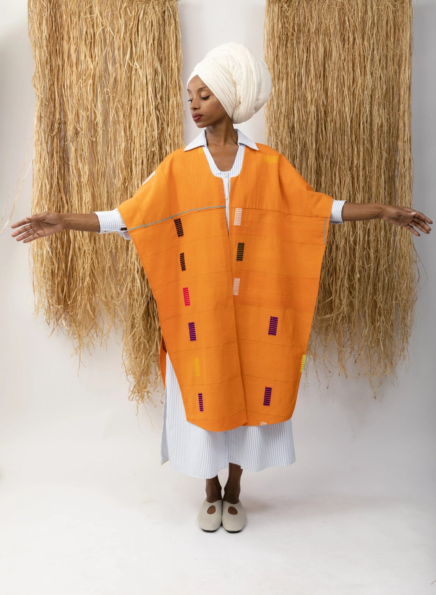 Poncho Cubano - Elephant design New LaurenceAirline Womens