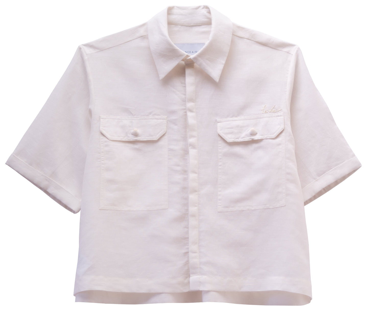SHORT SAHARIENNE SHIRT Ivory LaurenceAirline