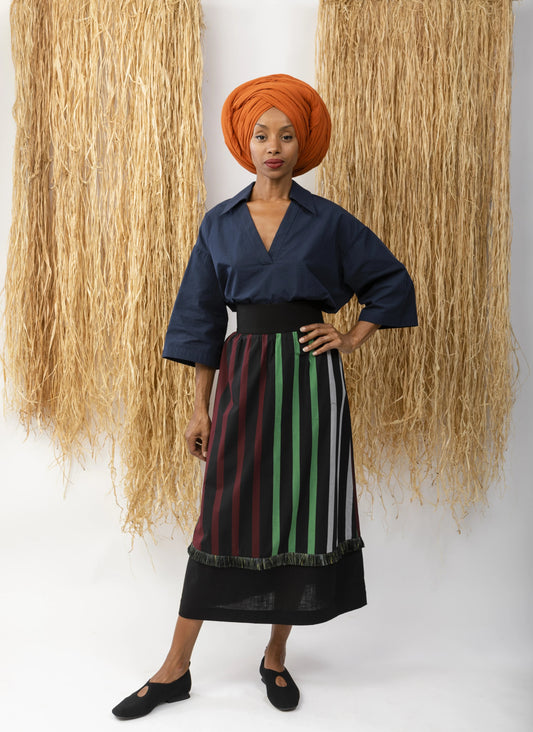 Skirt Cocoro Stripes Multi LaurenceAirline 