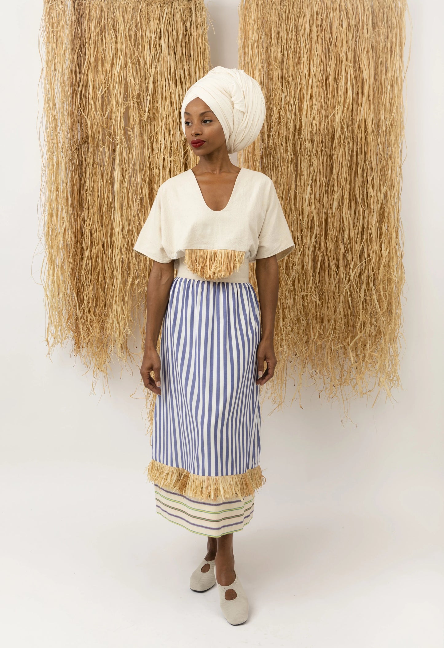 Skirt Cocoro Stripes New LaurenceAirline