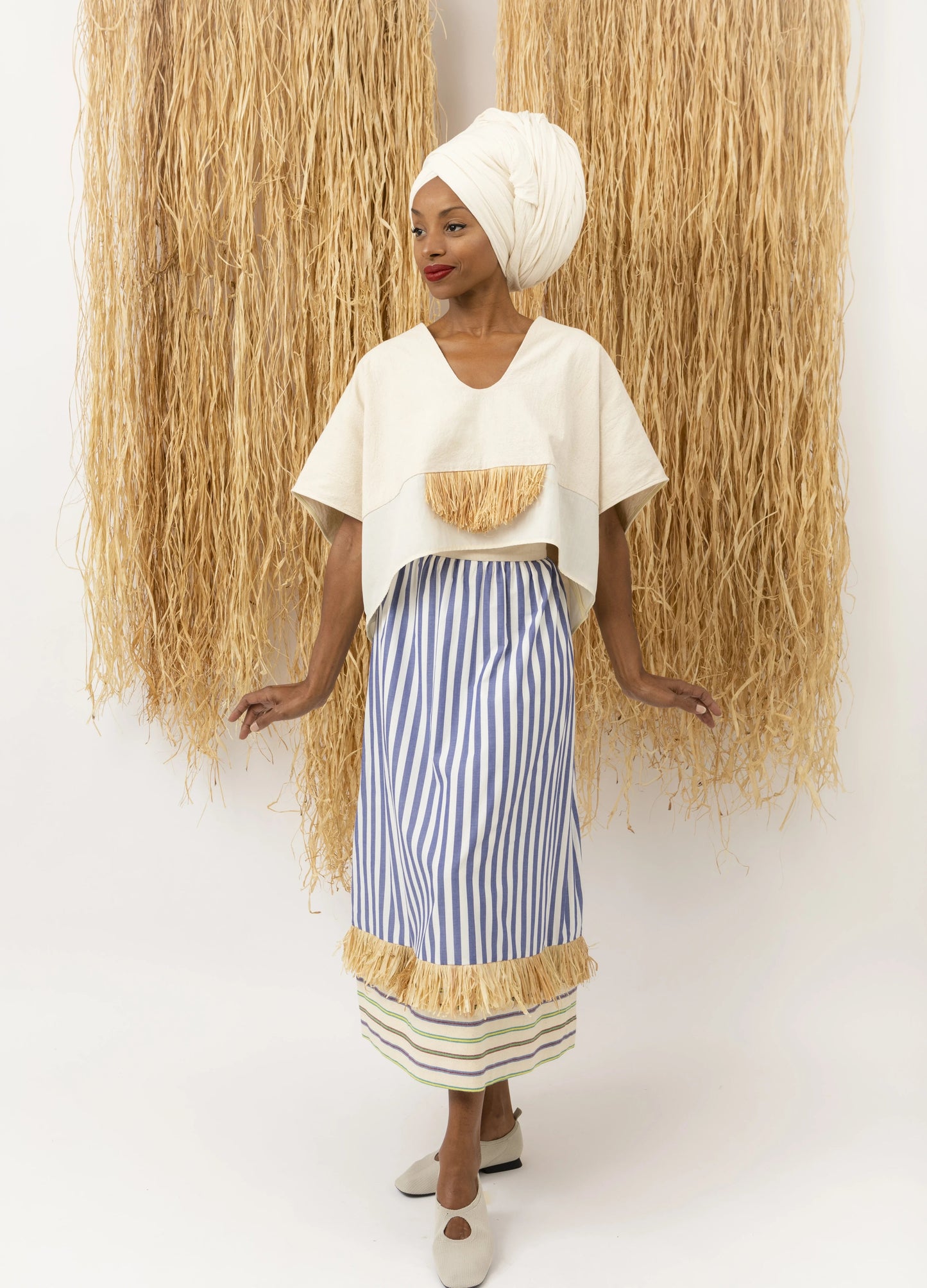 Skirt Cocoro Stripes New LaurenceAirline