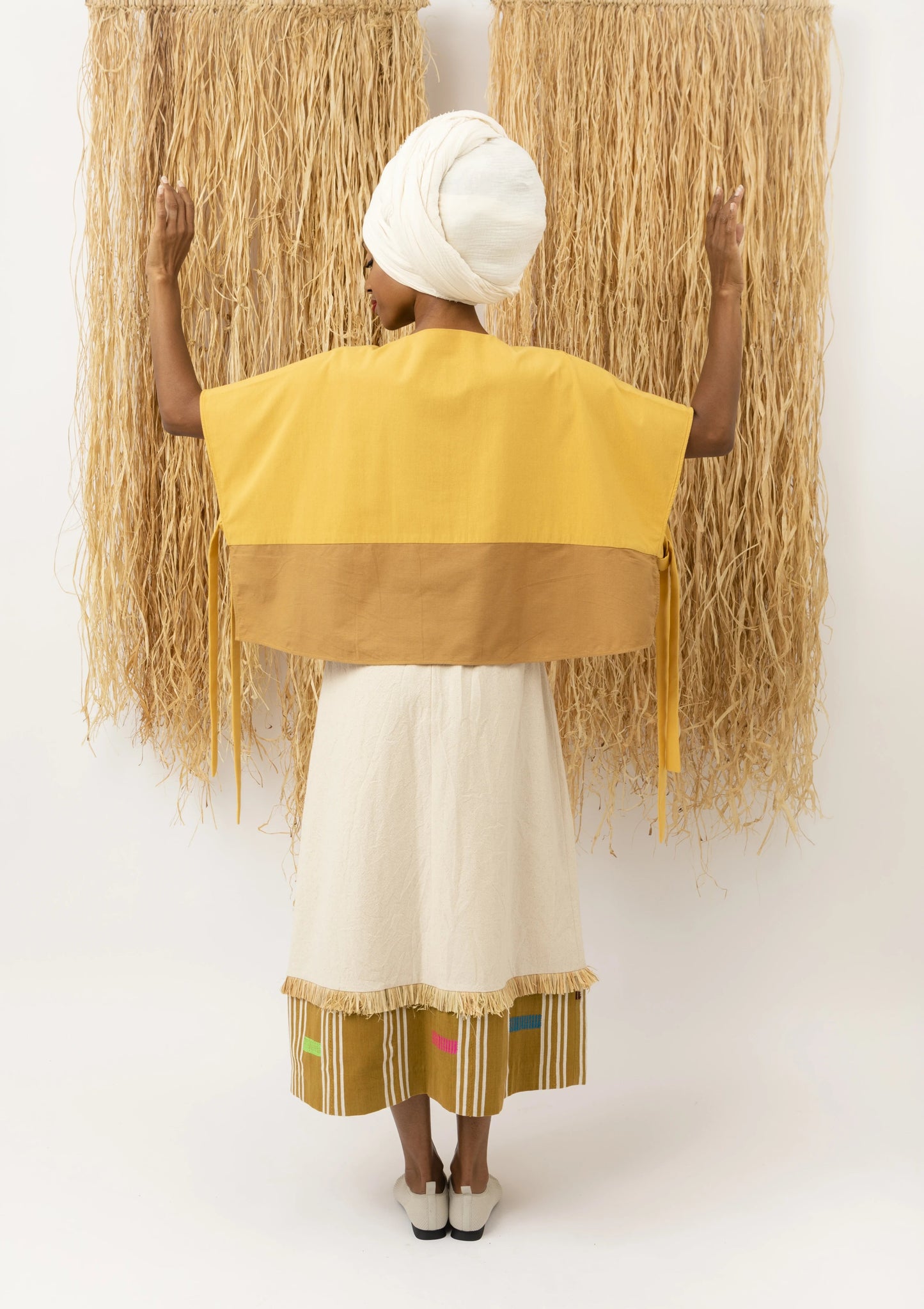 Top Cocoro Raffia LaurenceAirline