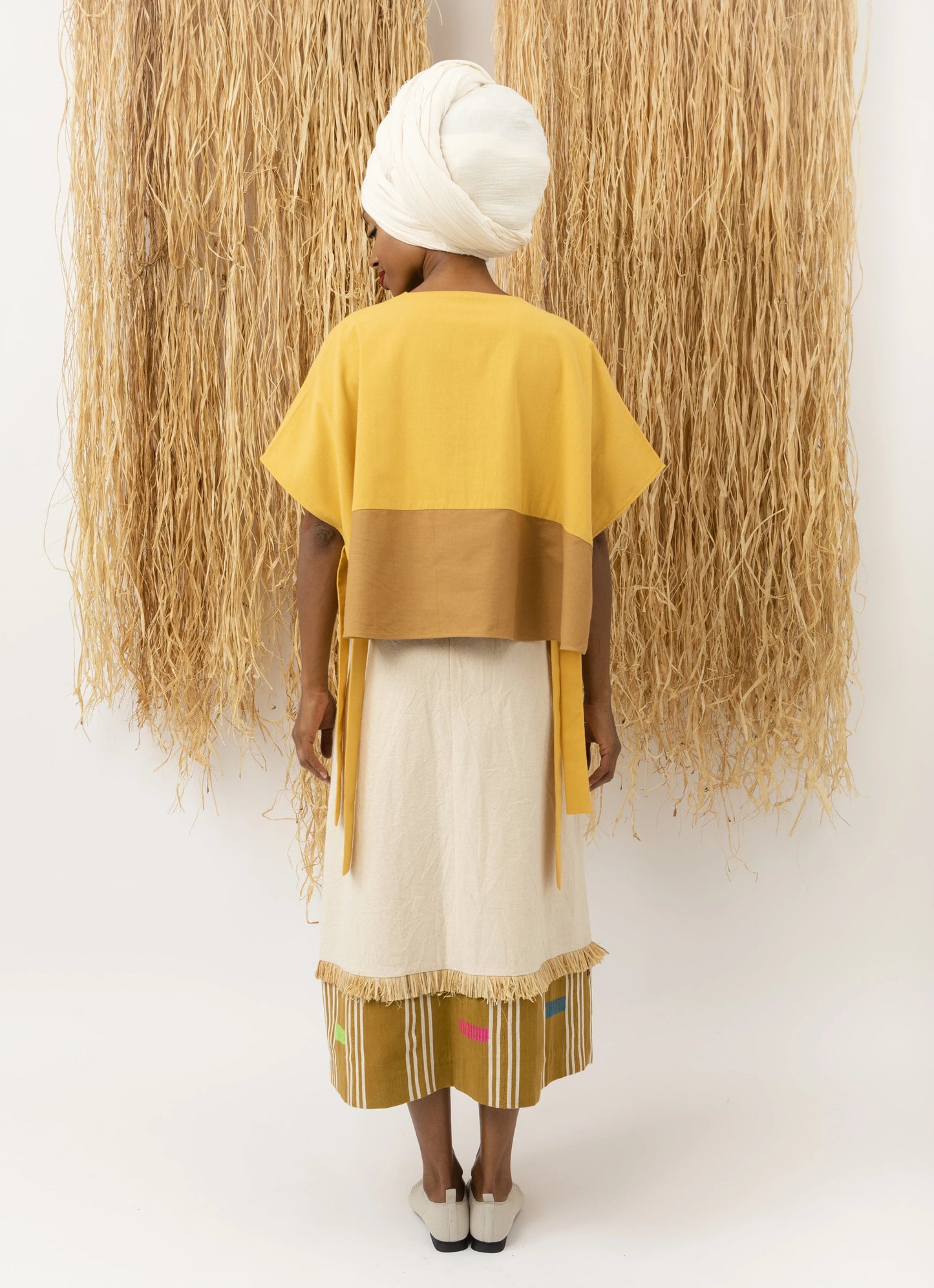 Top Cocoro Raffia LaurenceAirline