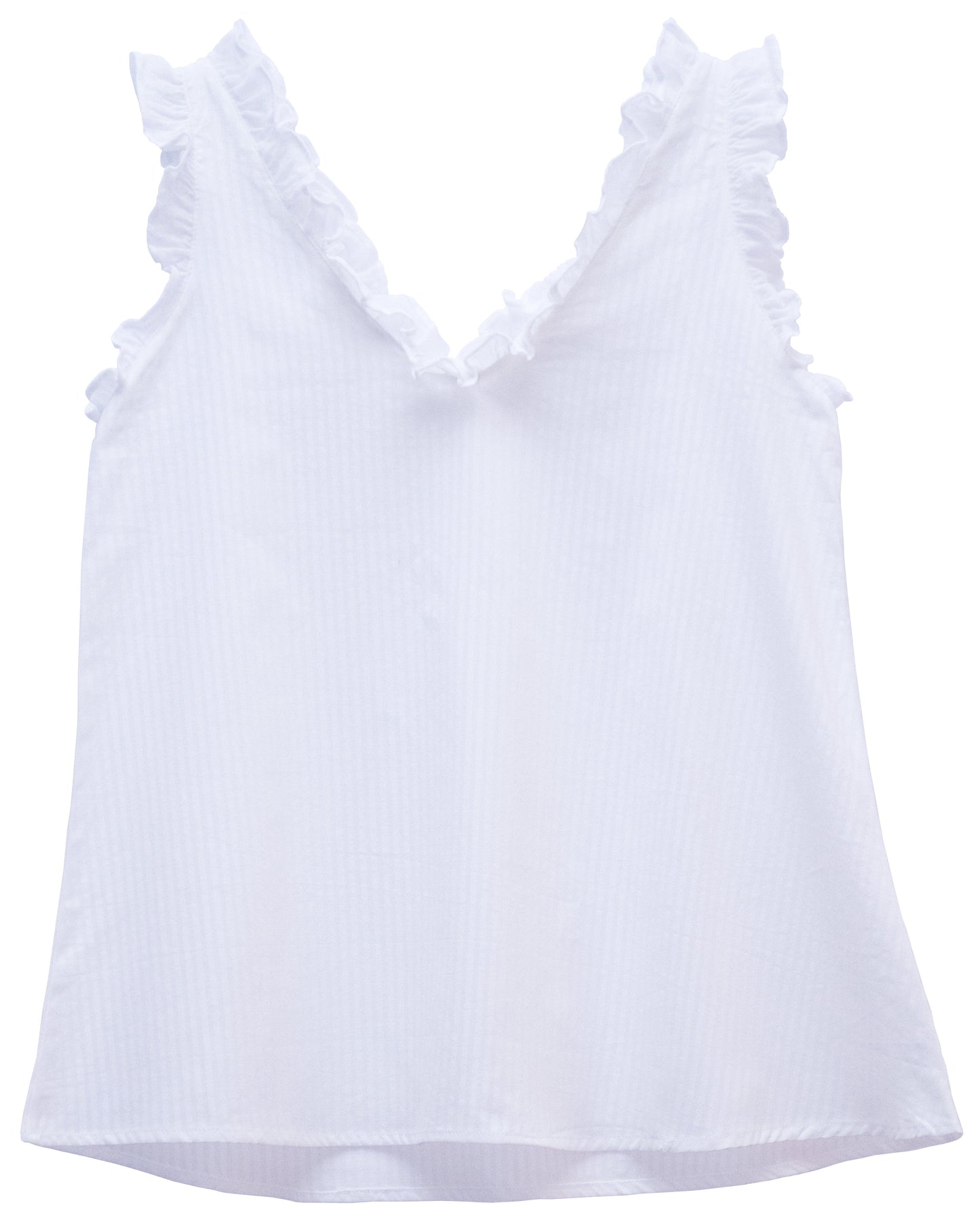 TOP VOLANT WHITE LaurenceAirline