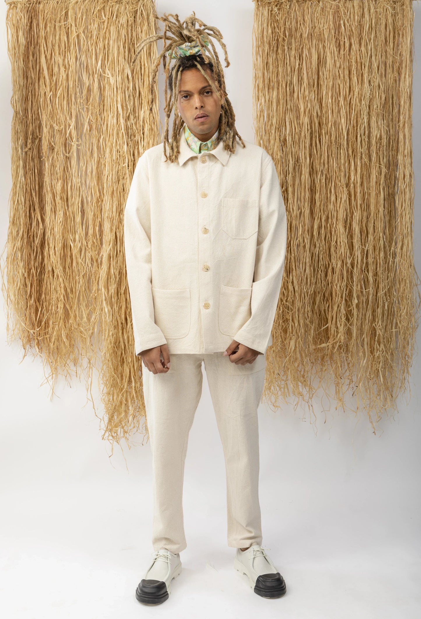 Work-Jacket Beige Jacket New LaurenceAirline