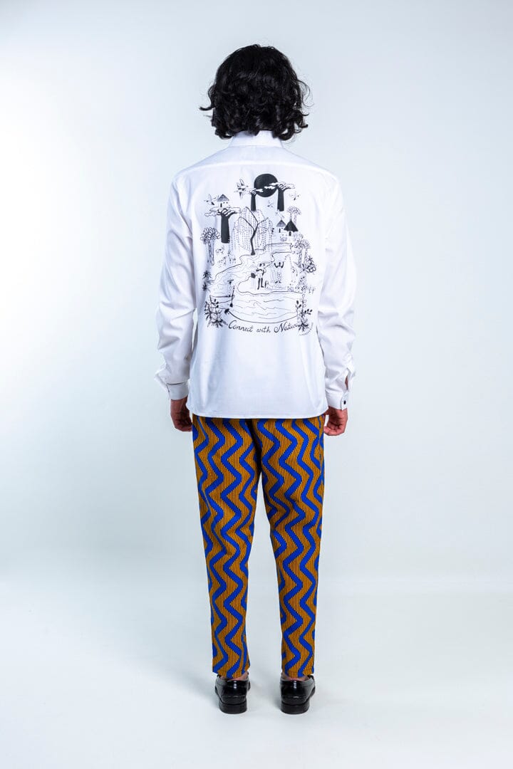 Baundaukau - White Shirt LaurenceAirline