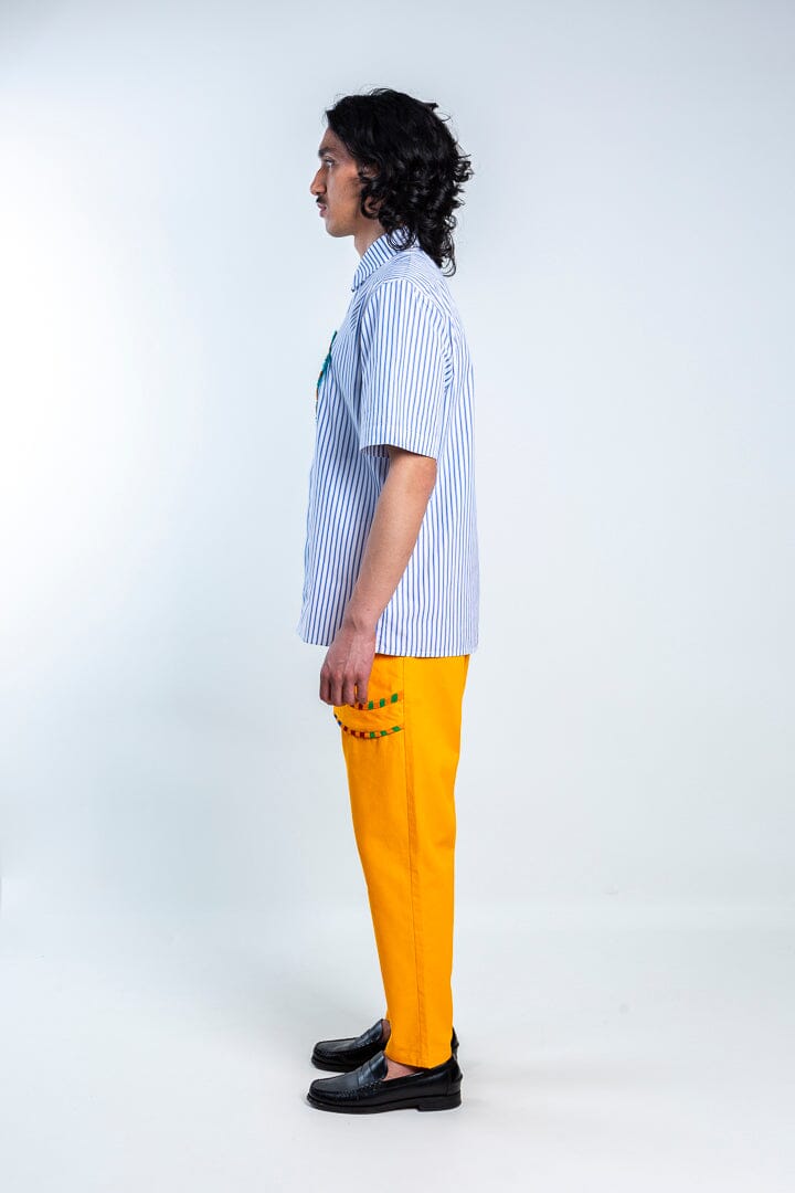 Dabakala - Blue Stripes Shirt LaurenceAirline