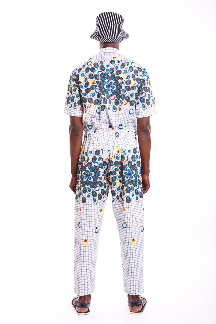 Goal - Peacock Feather Printed Pants LaurenceAirline 