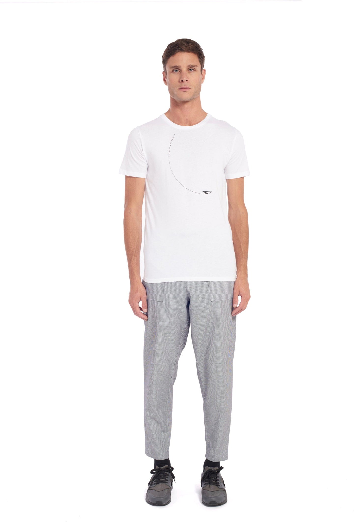 Imbali - White T-shirt LaurenceAirline 