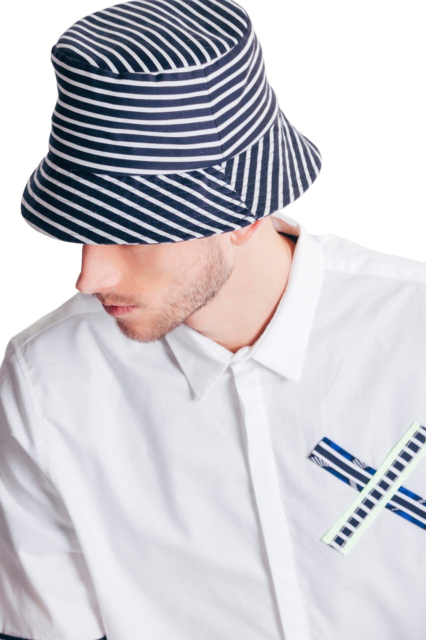 Journey - Stripe Bob Hat LaurenceAirline 