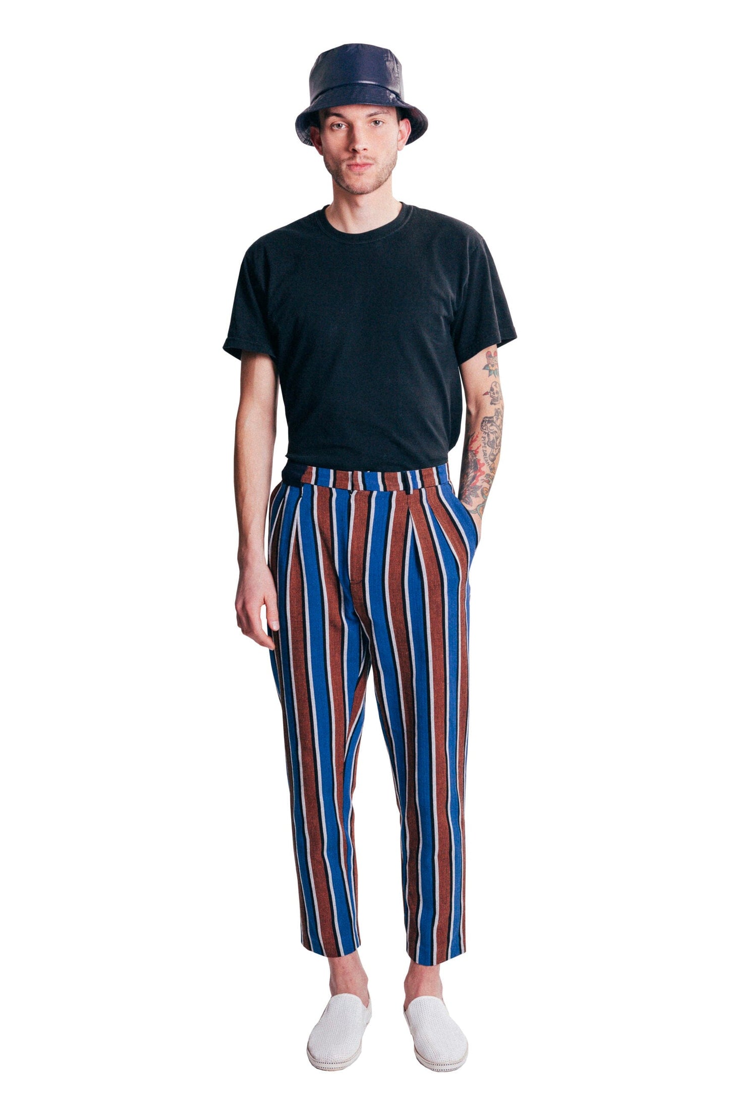 Love - Weave Striped Pants LaurenceAirline 