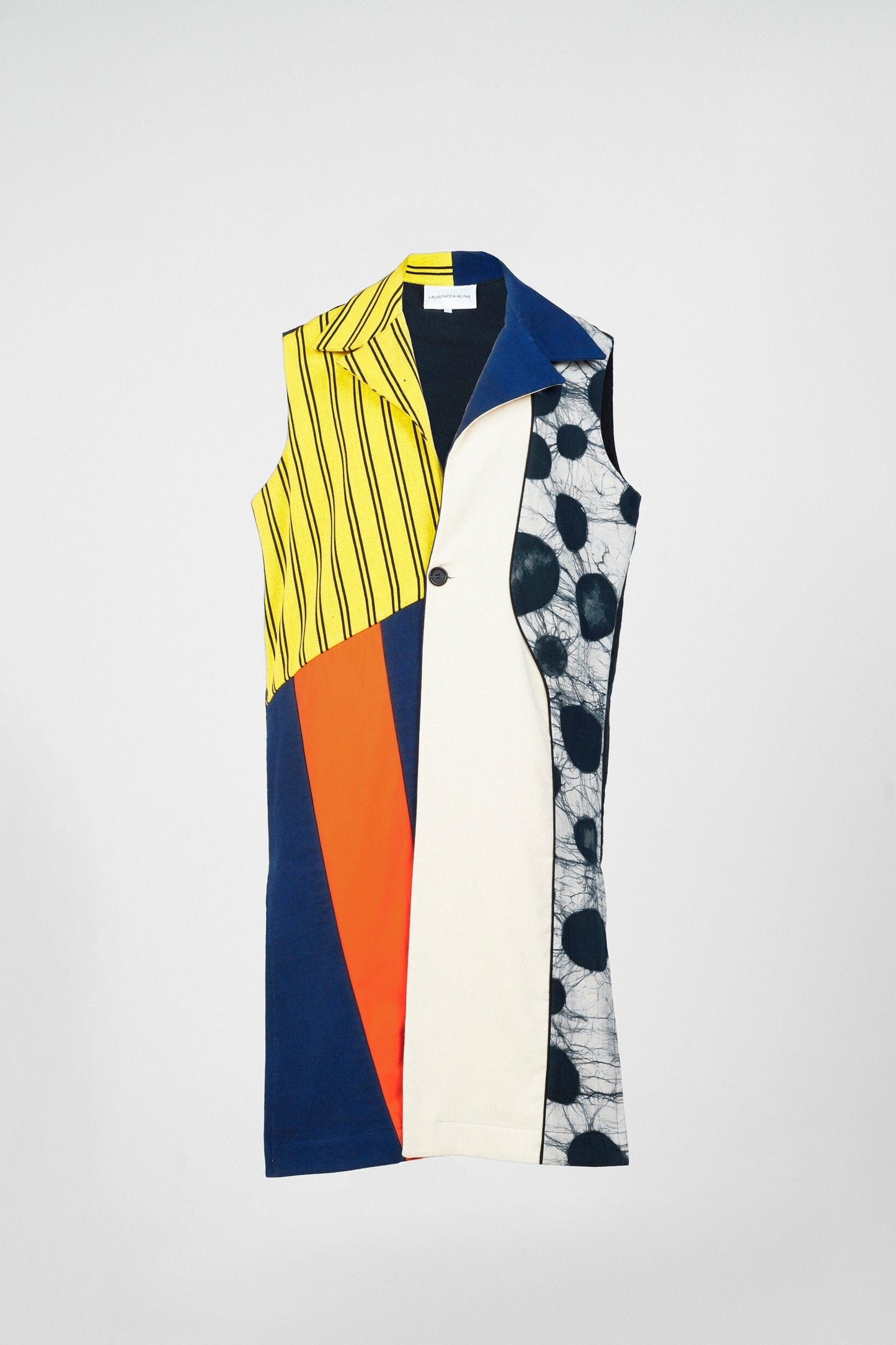 Multicolour Sleevless Coat Sleevless coat New LaurenceAirline