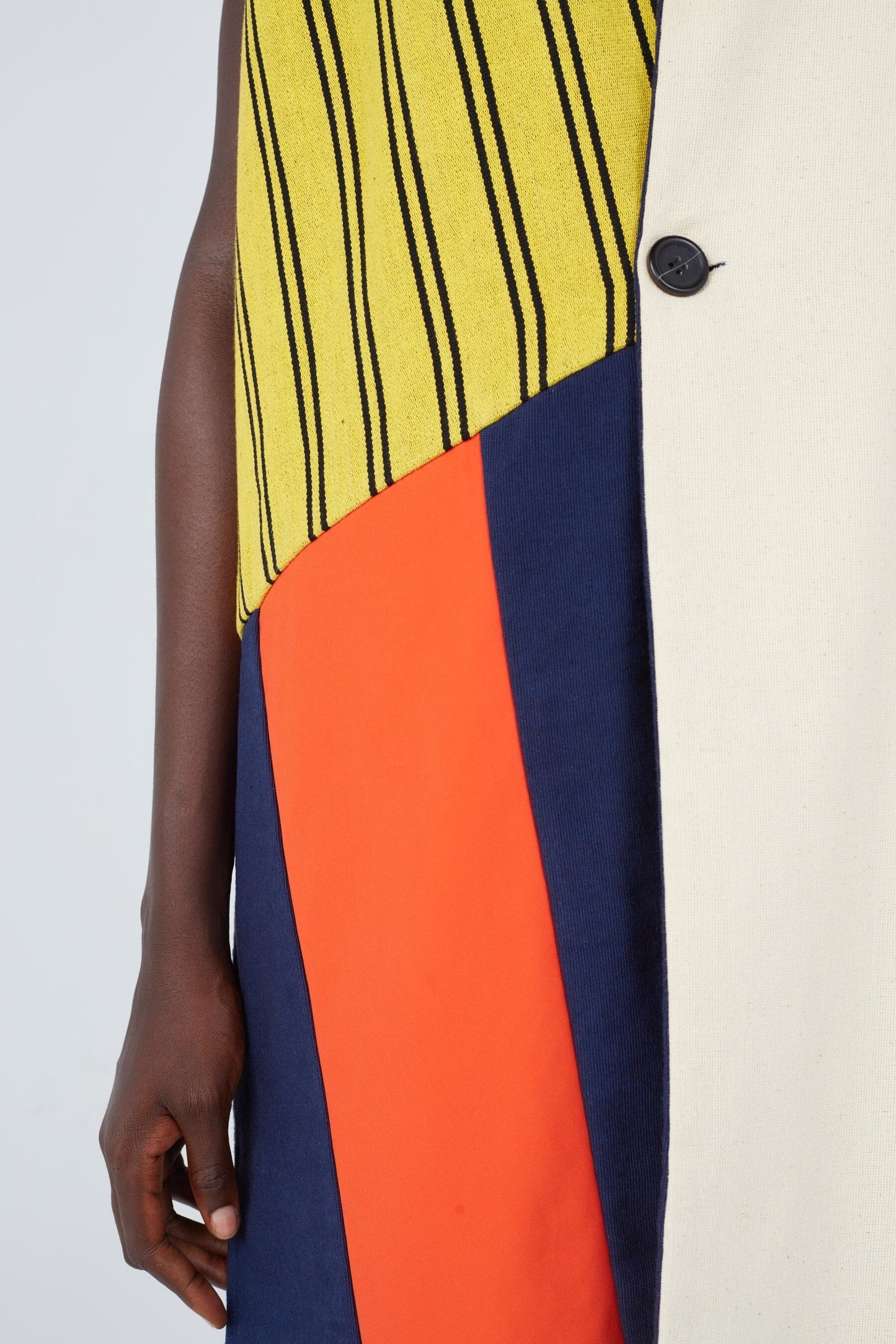 Multicolour Sleevless Coat Sleevless coat New LaurenceAirline
