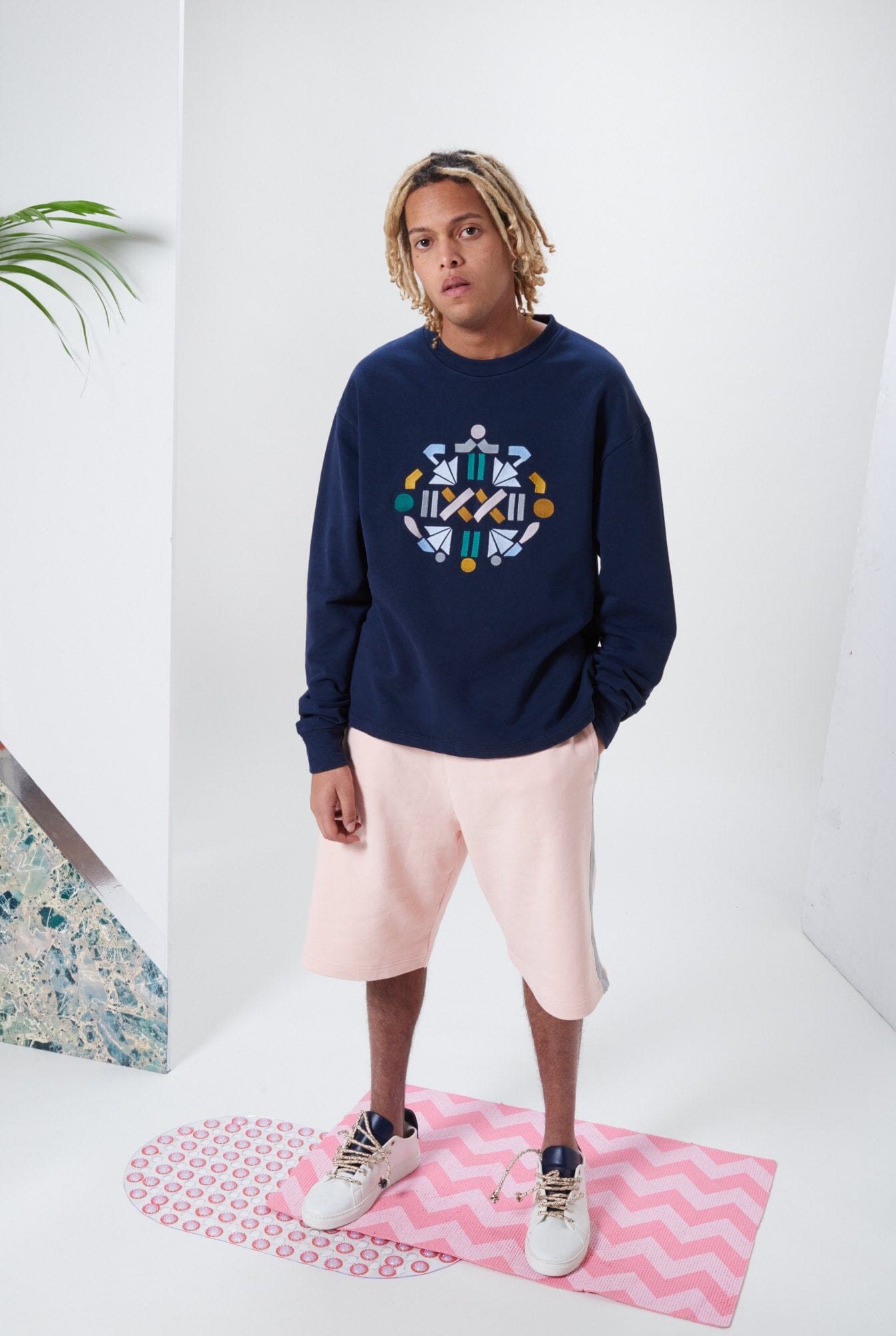 Paradis - Navy Sweatshirt LaurenceAirline