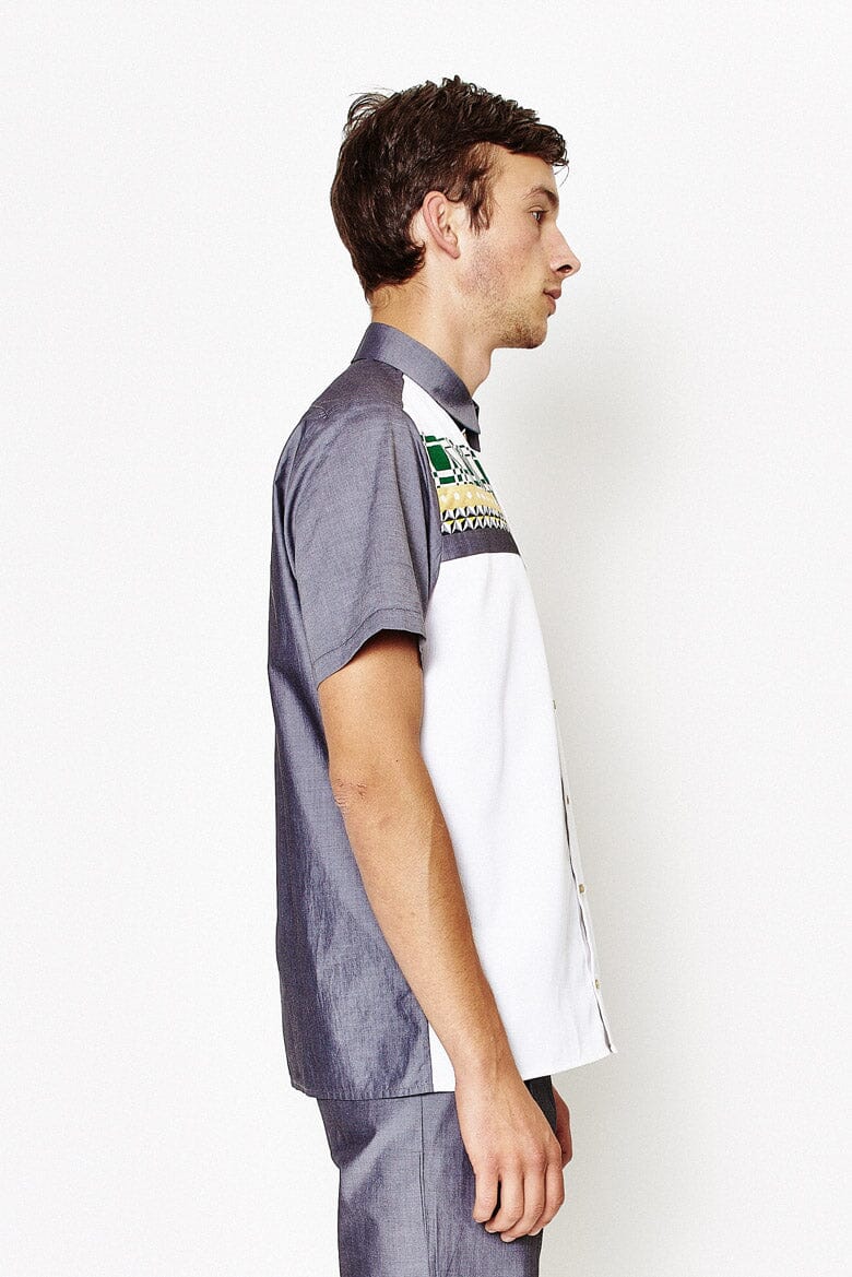 Tadio - White Short Sleeve Shirt LaurenceAirline