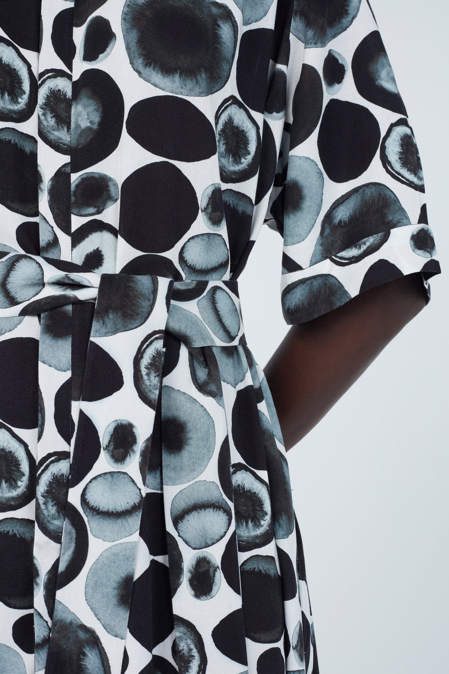 Watercolour Spotted Shirt-dress Dress New LaurenceAirline Womens