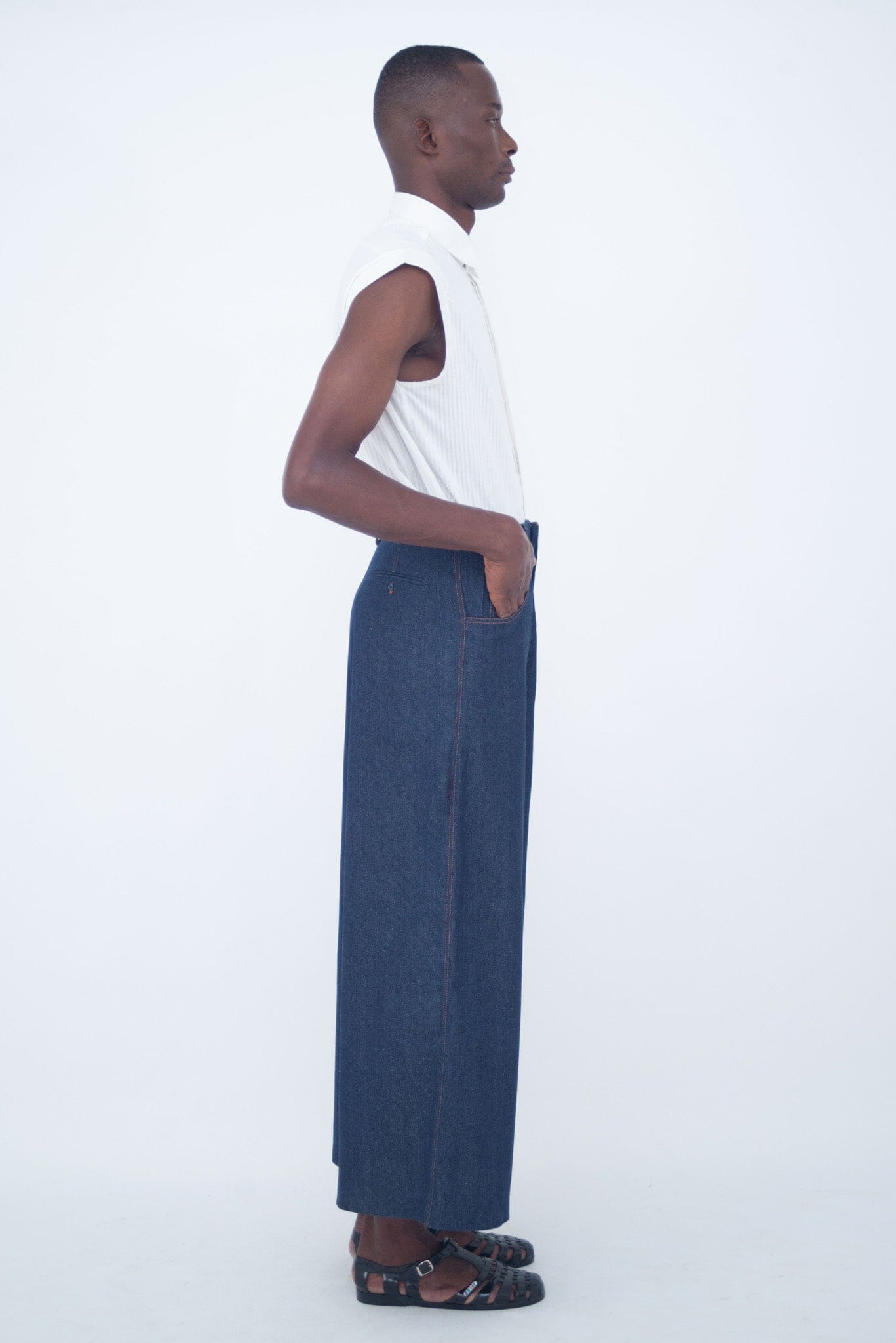BAGGY JEAN Blue jean LaurenceAirline 