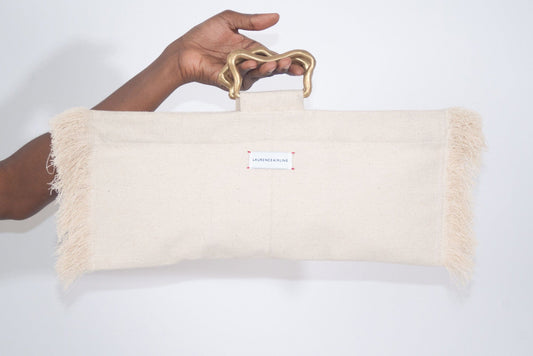 BAGUETTE BAG IVOIRY LaurenceAirline 