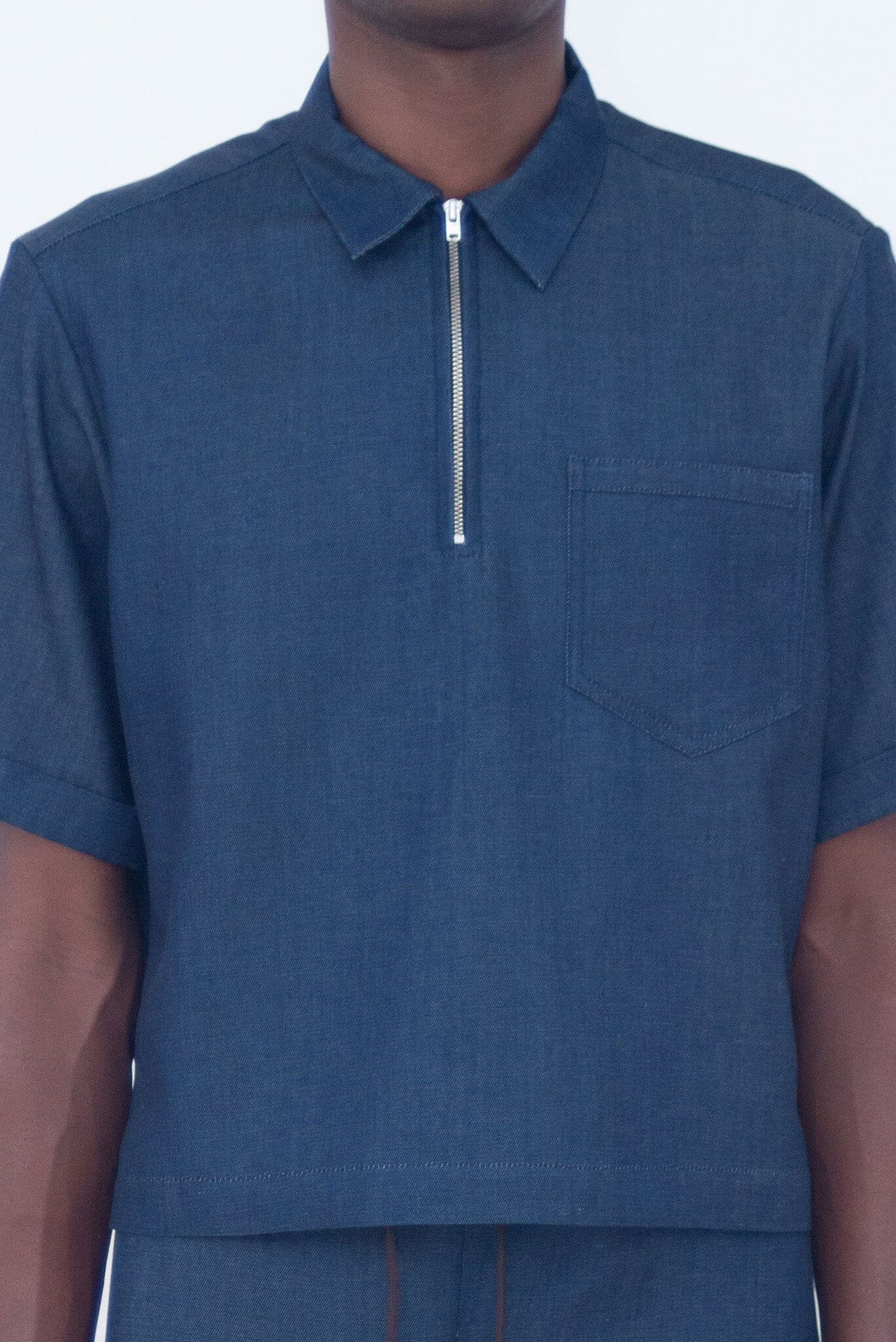 BOXI SHIRT Soft blue jean LaurenceAirline 
