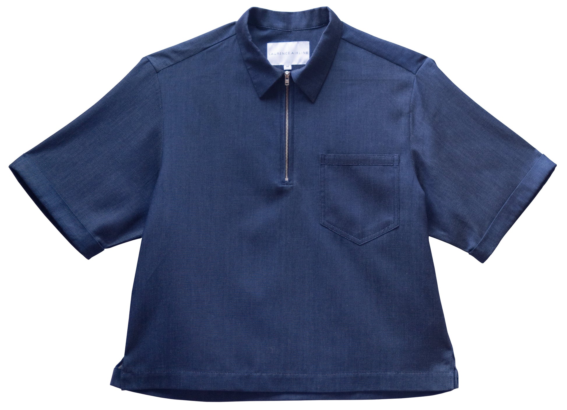 BOXI SHIRT Soft blue jean LaurenceAirline 