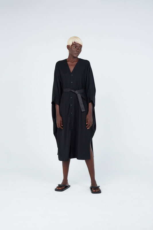 Cape dress • Black Dress New LaurenceAirline Womens 