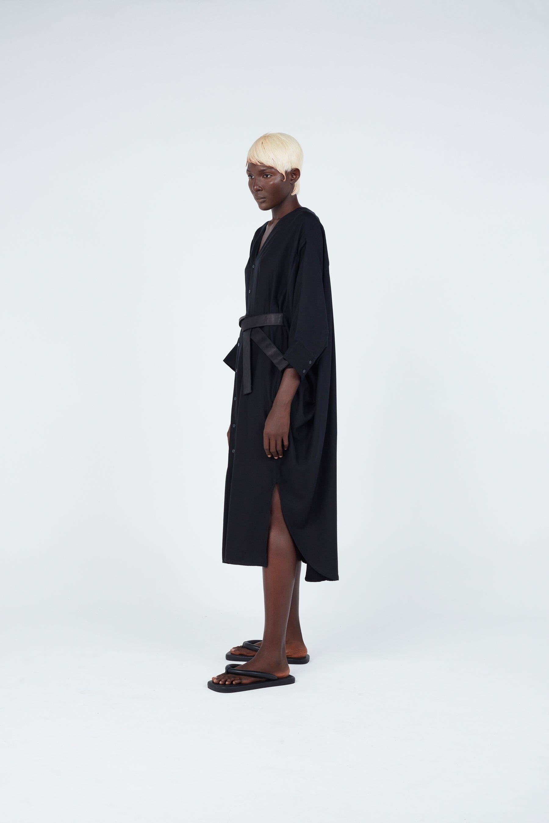 Cape dress • Black Dress New LaurenceAirline Womens 