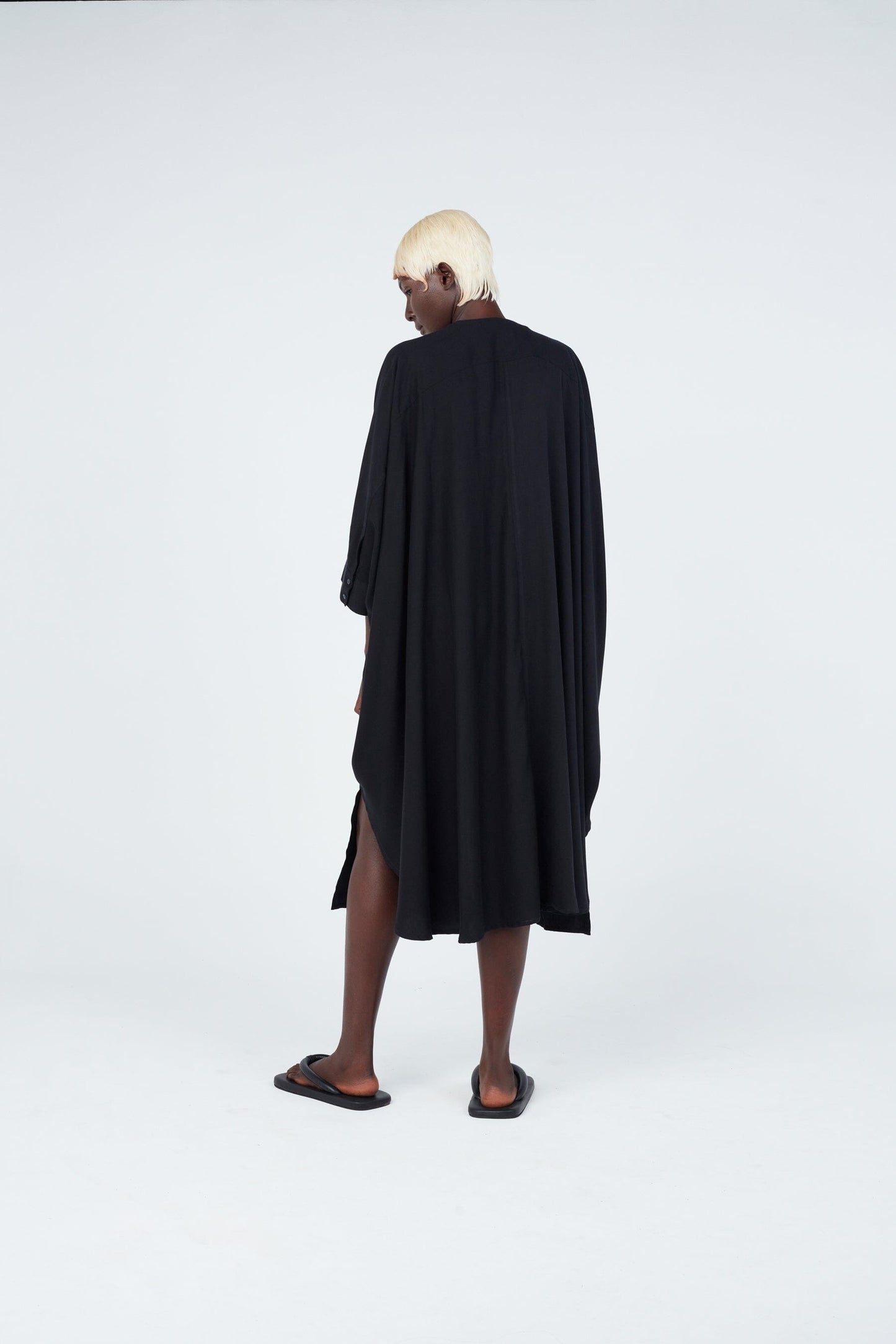 Cape dress • Black Dress New LaurenceAirline Womens 