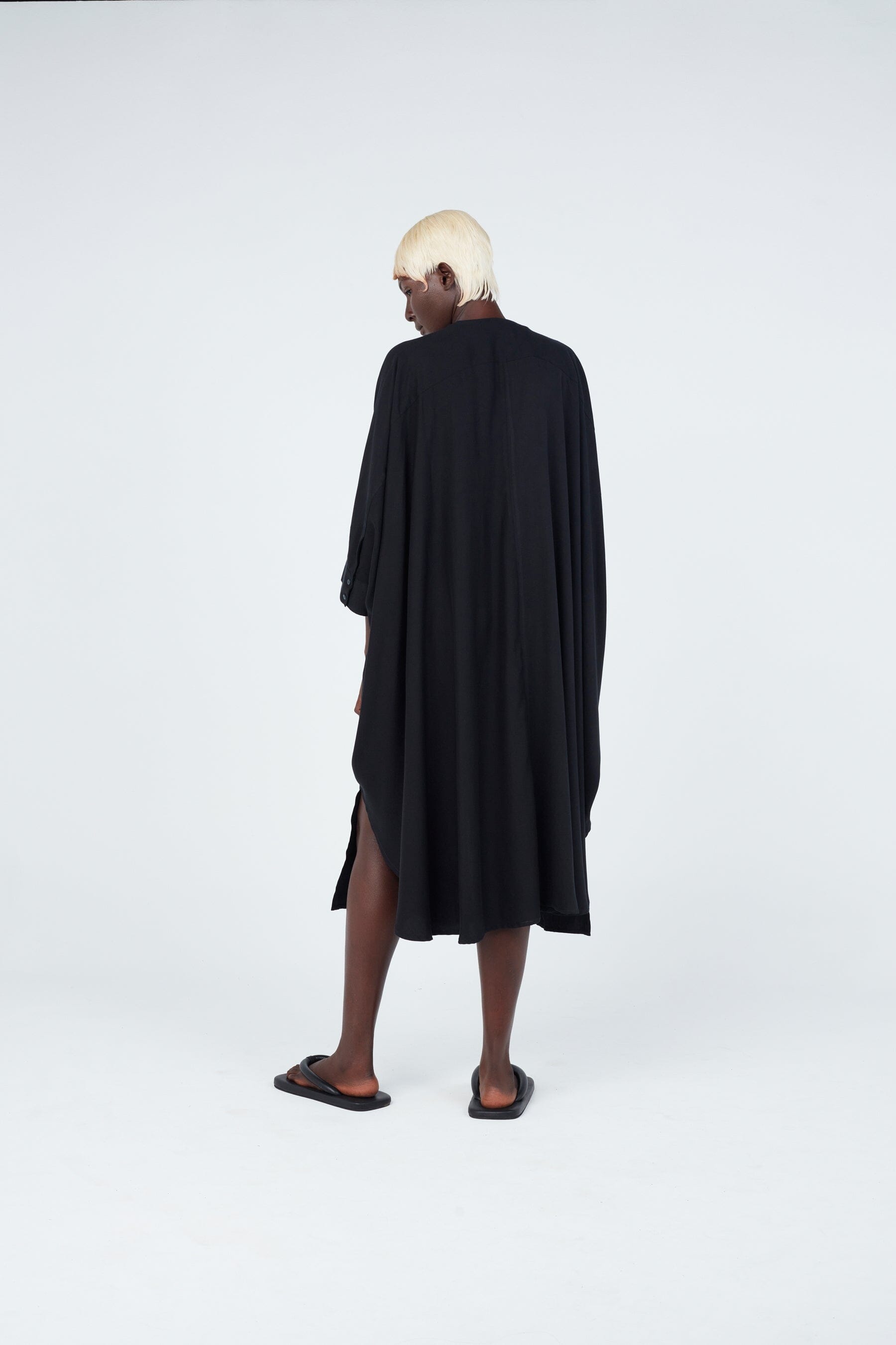 Cape dress • Black Dress New LaurenceAirline Womens 
